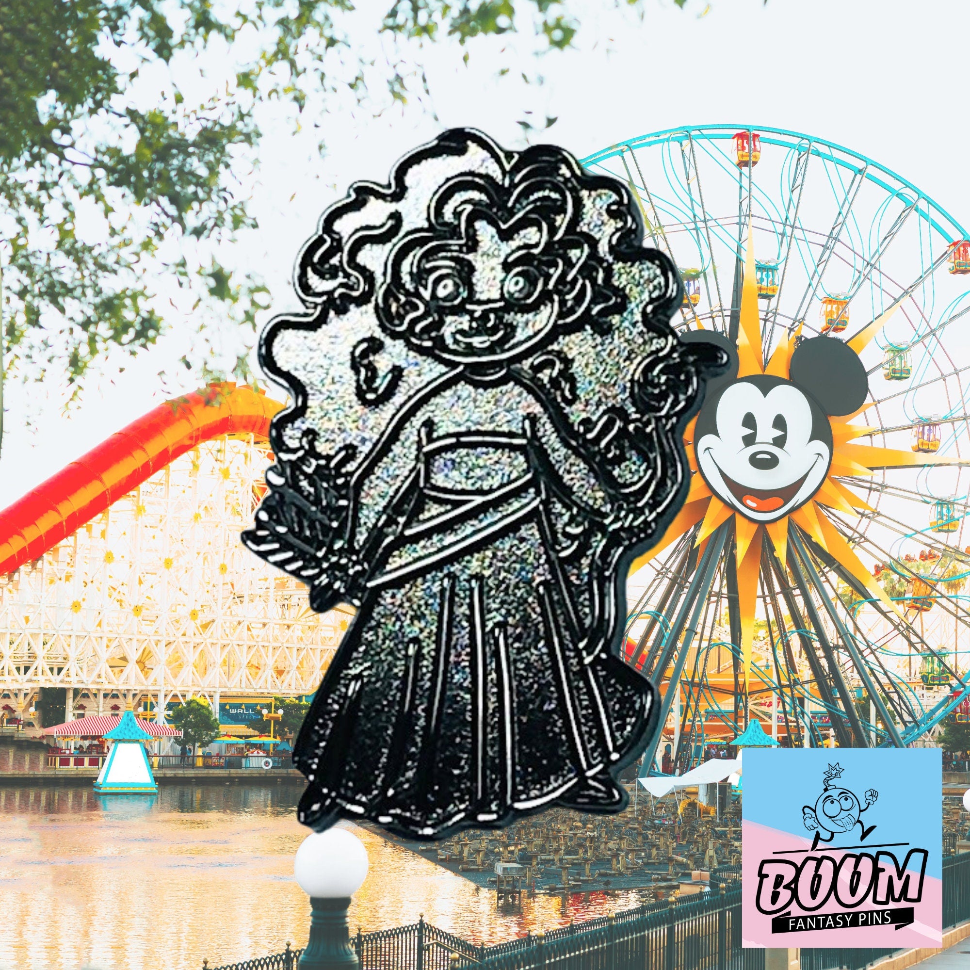 Pin's – Merida en zombie du film Rebelle – Disney Fantasy