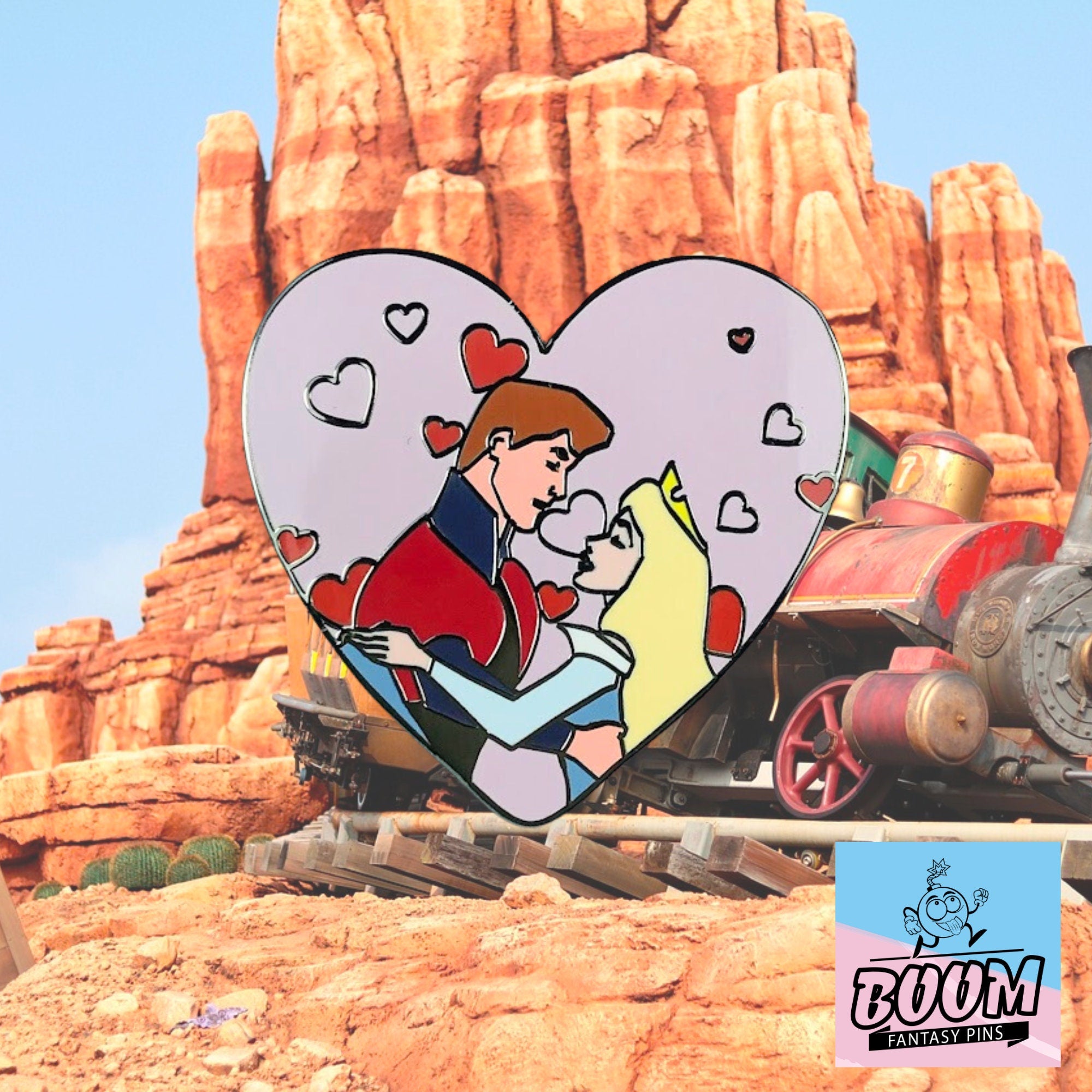 Pin – Princesa Aurora y Príncipe Felipe de La Bella Durmiente – Disney Fantasy