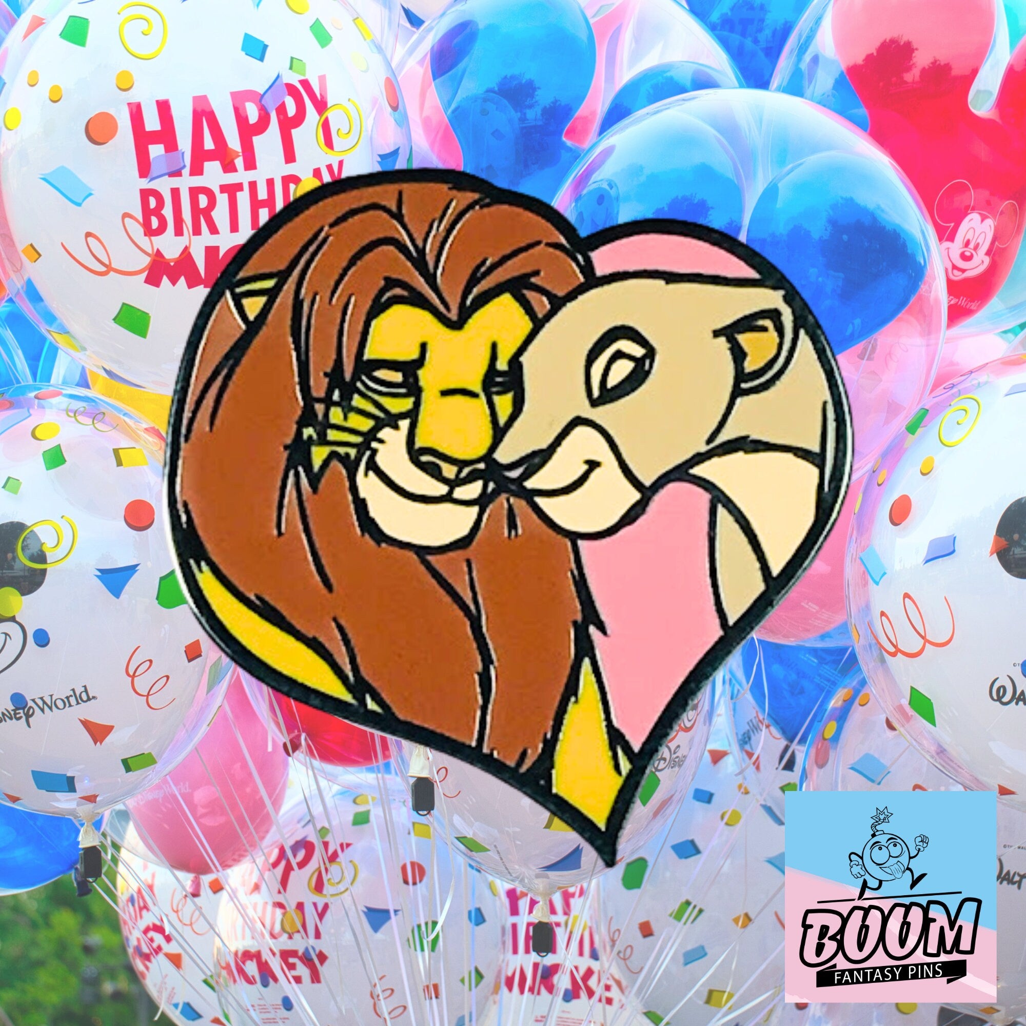 Pin's – Simba, Nala et Zazu du Roi Lion – Disney Fantasy