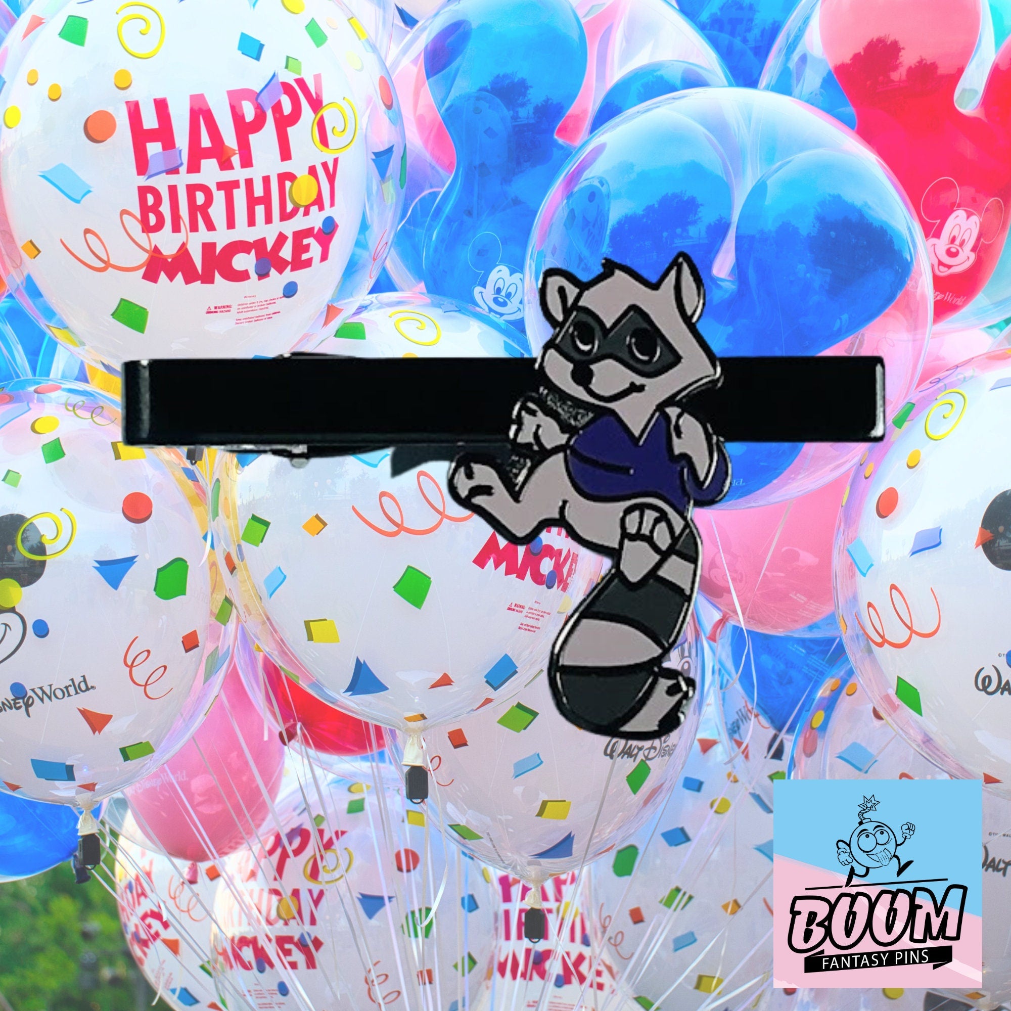 Pinza de corbata – Skippy el mapache de Robin Hood – Disney Fantasy