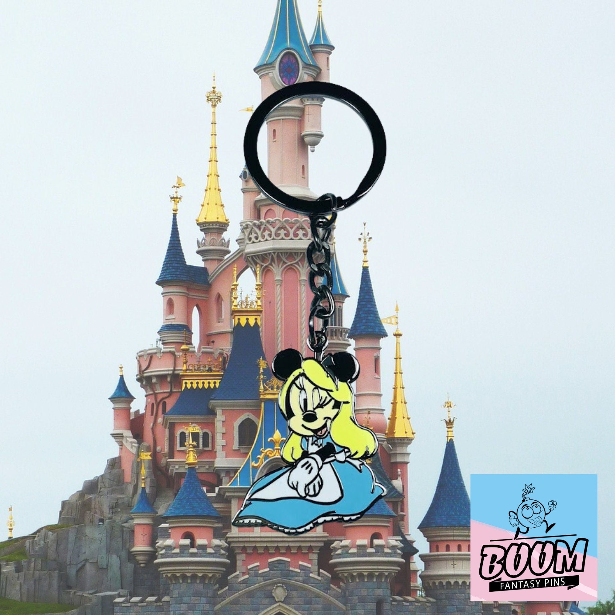 Llavero – Minnie Mouse de Alicia en el País de las Maravillas – Disney Fantasy