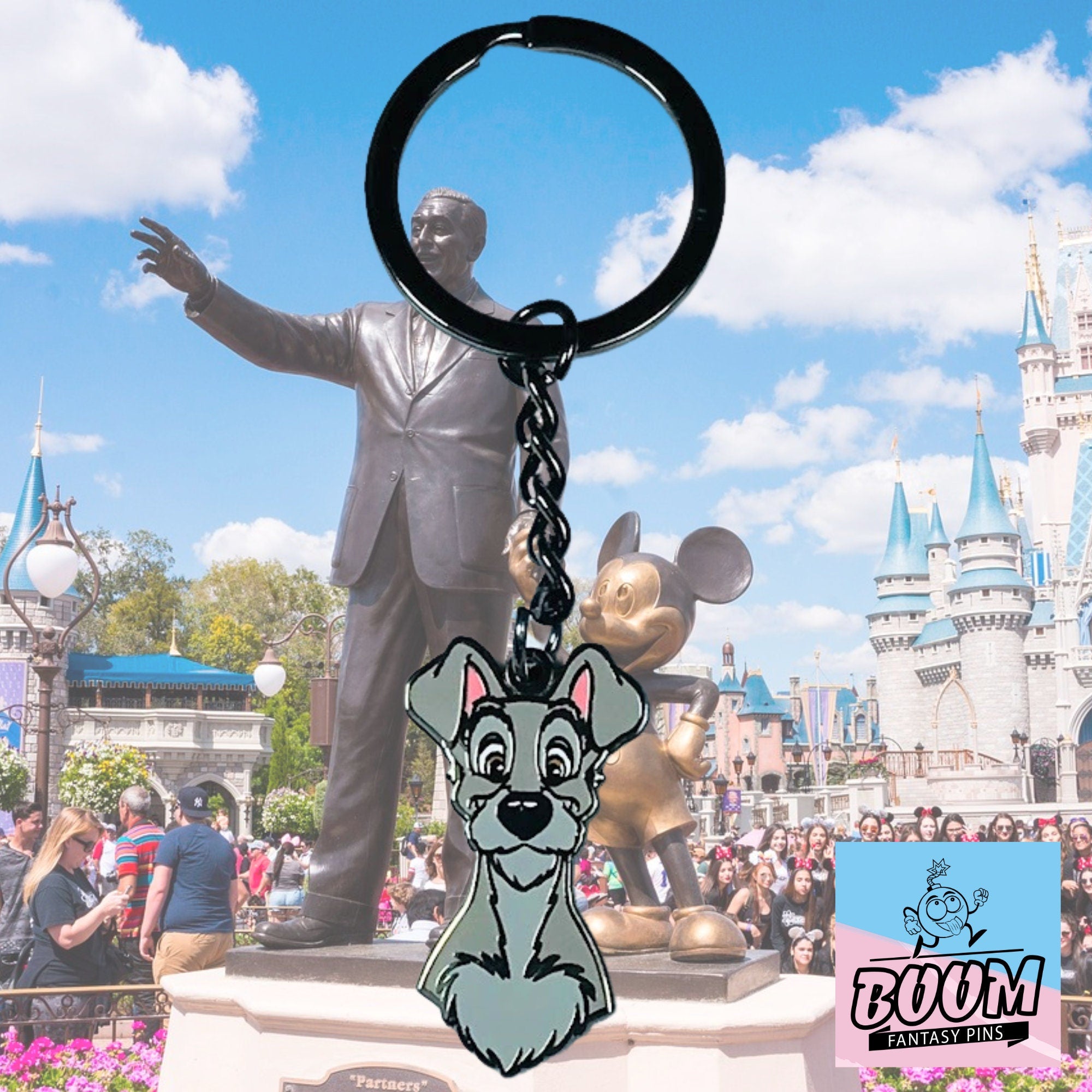 Llavero – Vagabundo de La Dama y el Vagabundo – Disney Fantasy