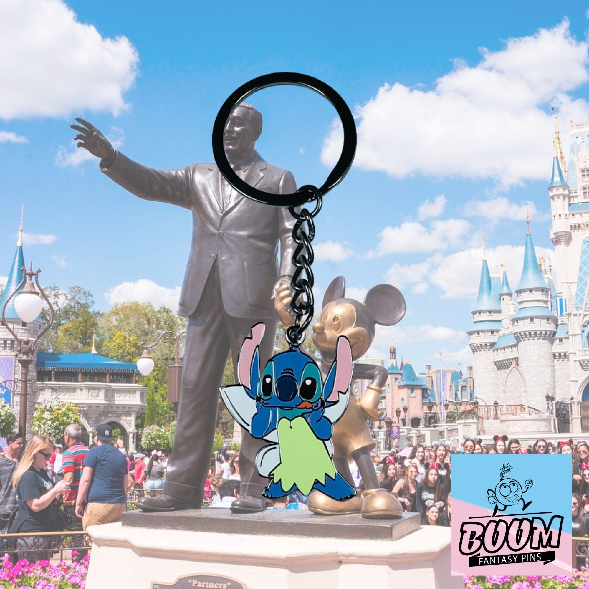 Porte-clés – Stitch Expérience 626 de Lilo &amp; Stitch – Disney Fantasy