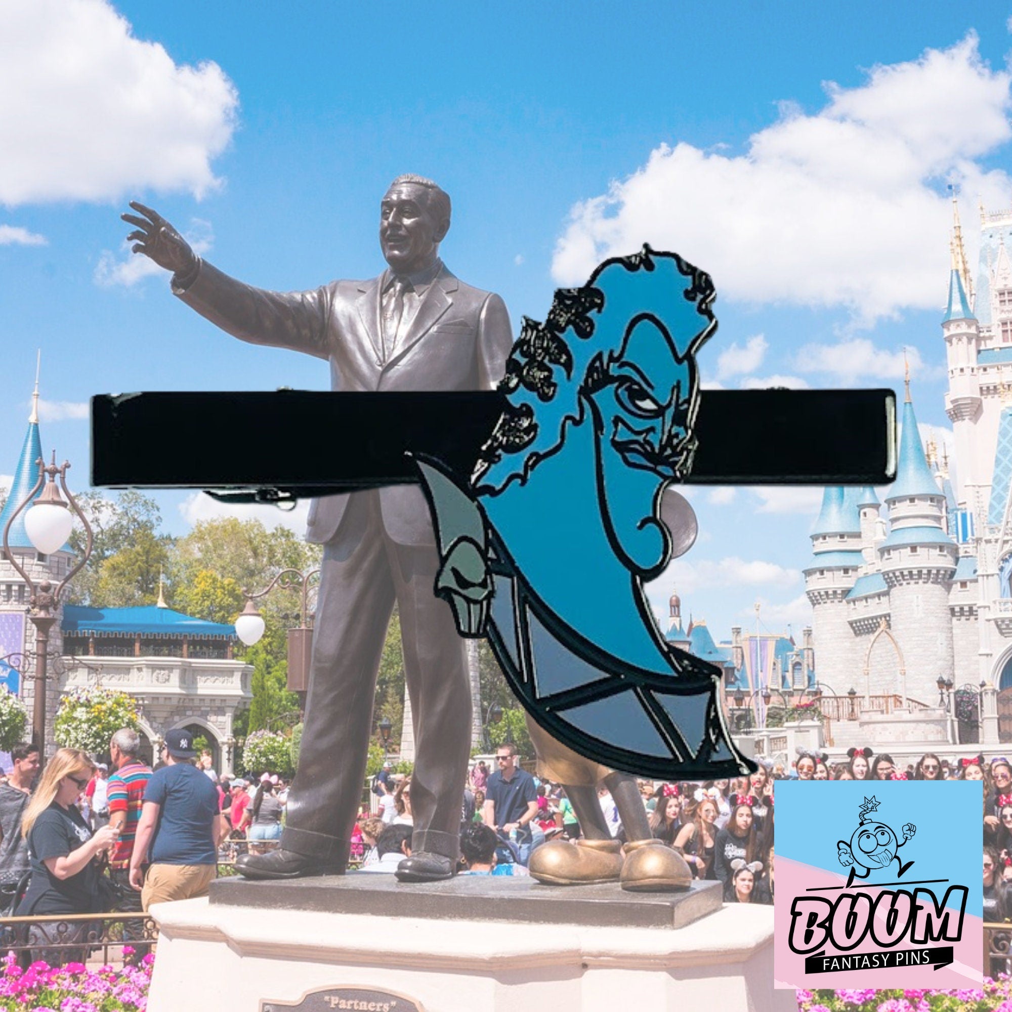 Pinza de corbata – Hades de Hércules – Disney Fantasy