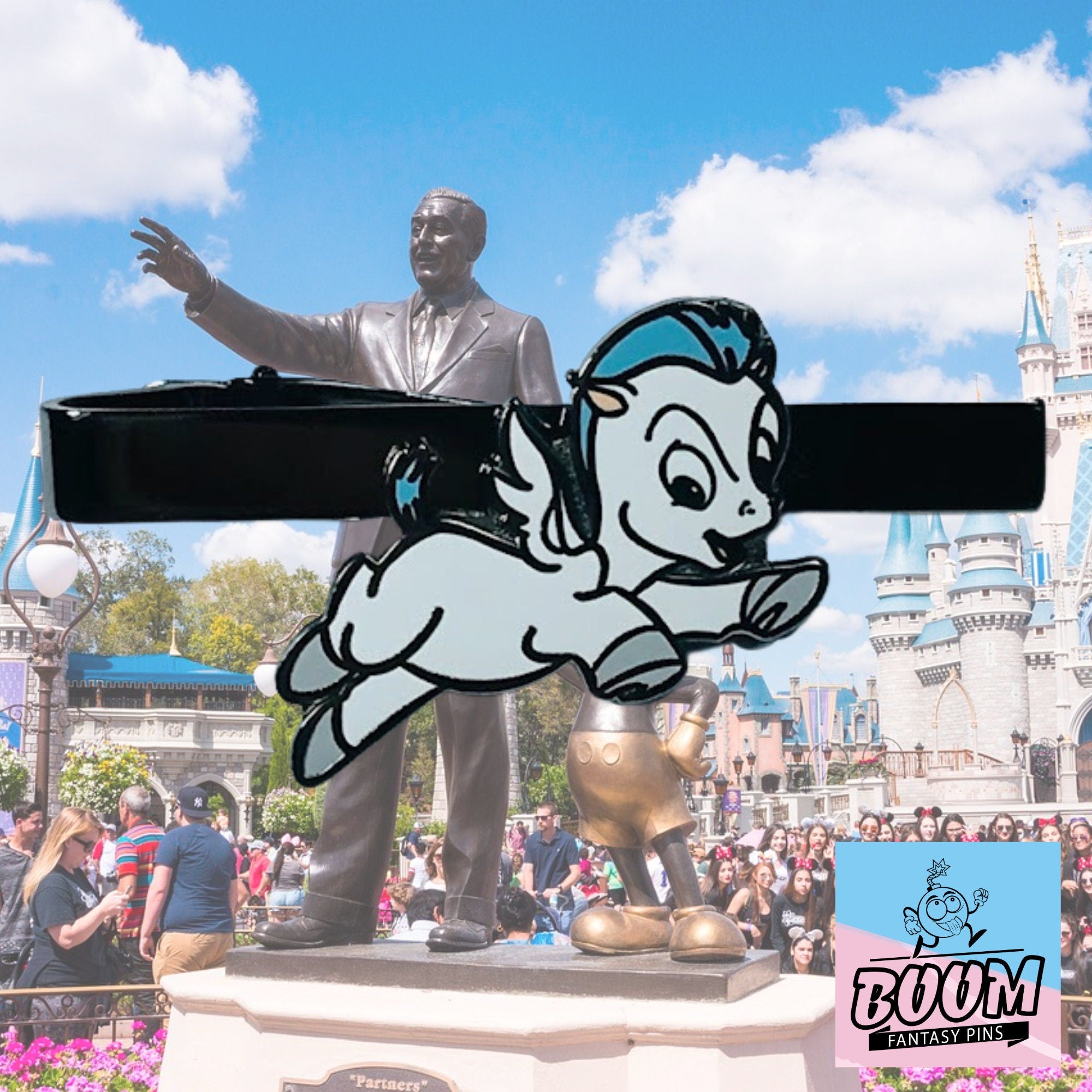 Pince à cravate – Pégase d'Hercule – Disney Fantasy