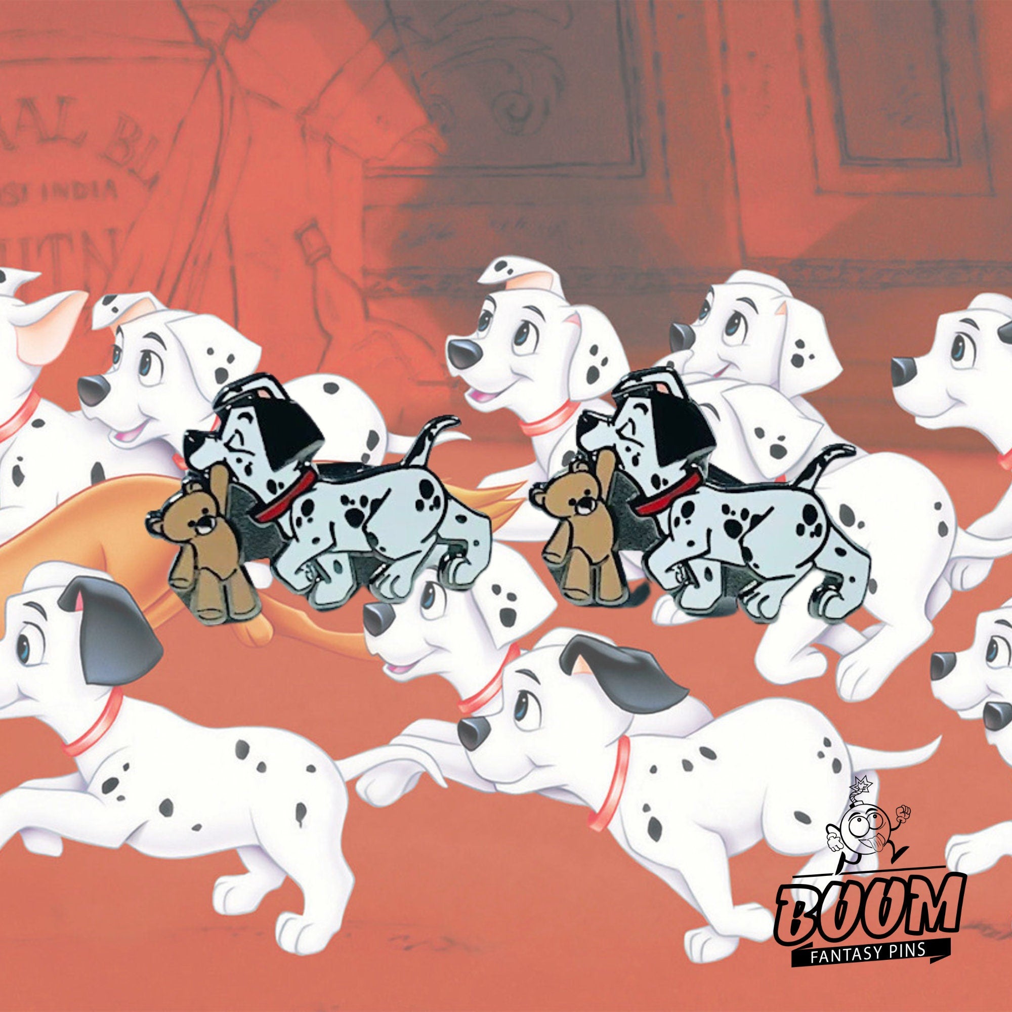 Gemelos – Parche y osito de 101 Dálmatas – Disney Fantasy