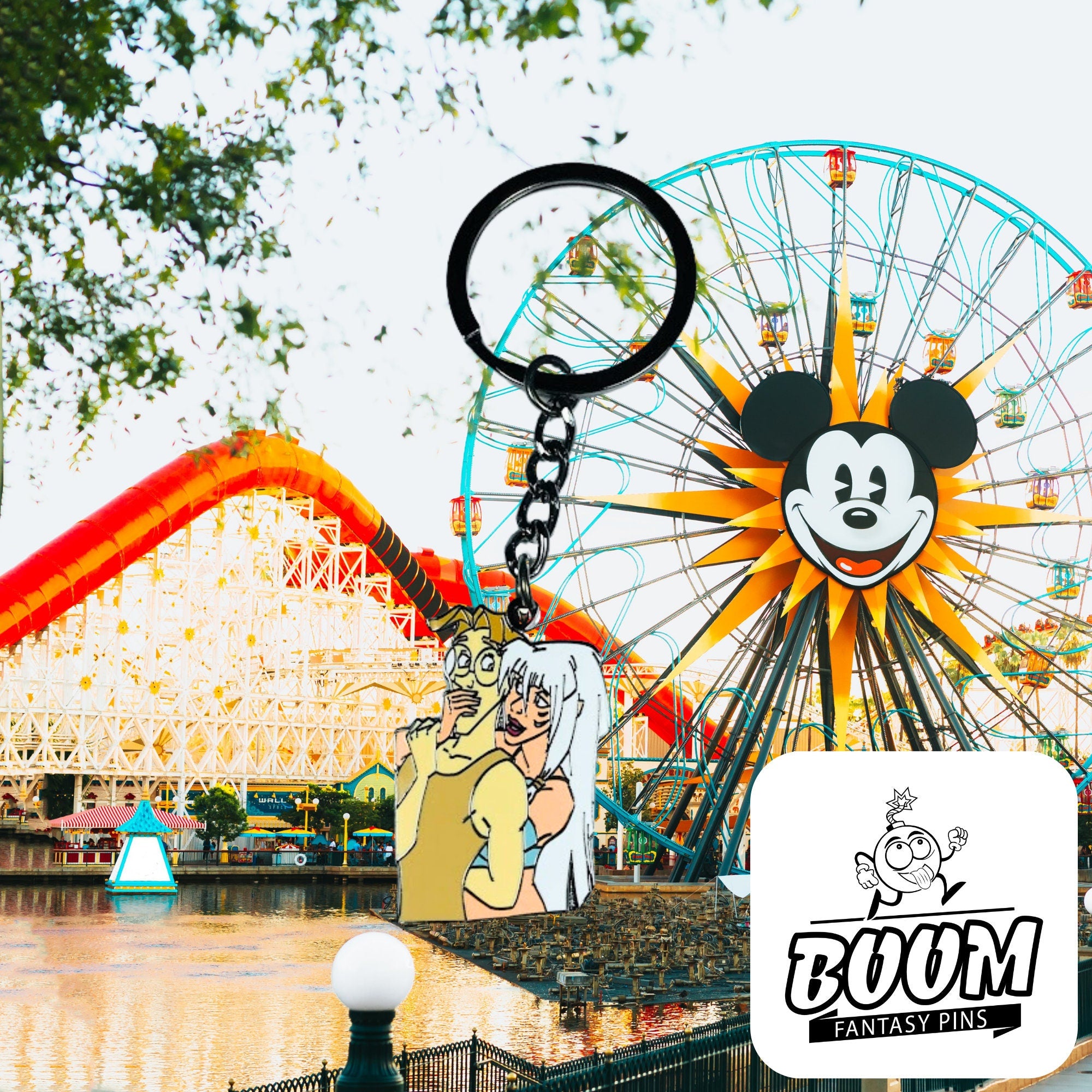 Llavero – Reina Kida de Atlantis: El Imperio Perdido – Disney Fantasy