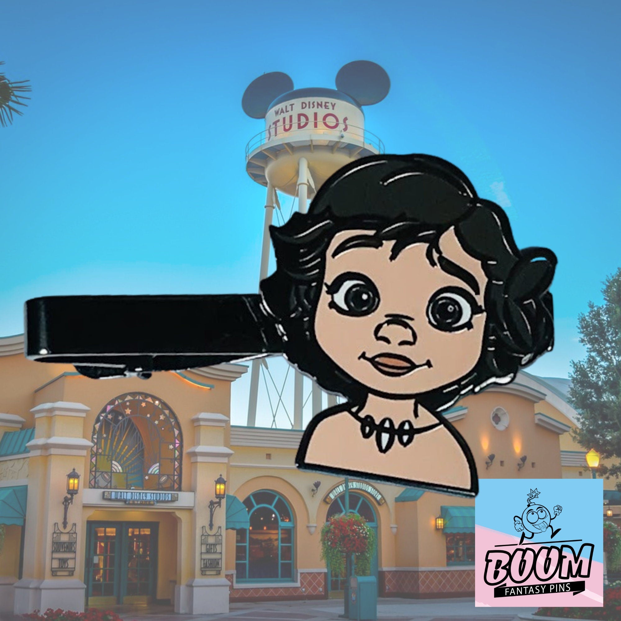 Pinza de corbata – Bebé Moana de Moana – Disney Fantasy