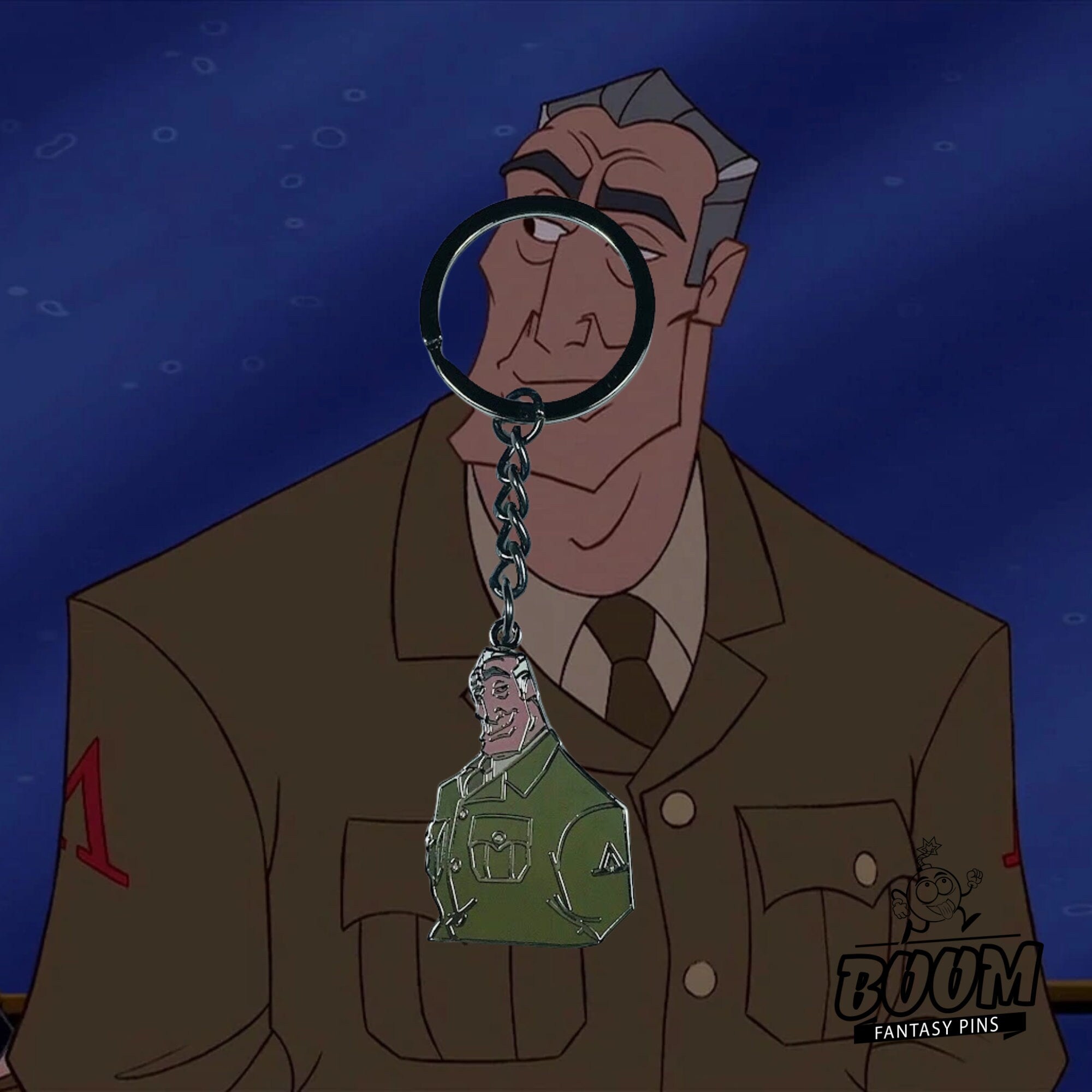 Porte-clés – Lyle Tiberius Rourke d'Atlantide, l'empire perdu – Disney Fantasy