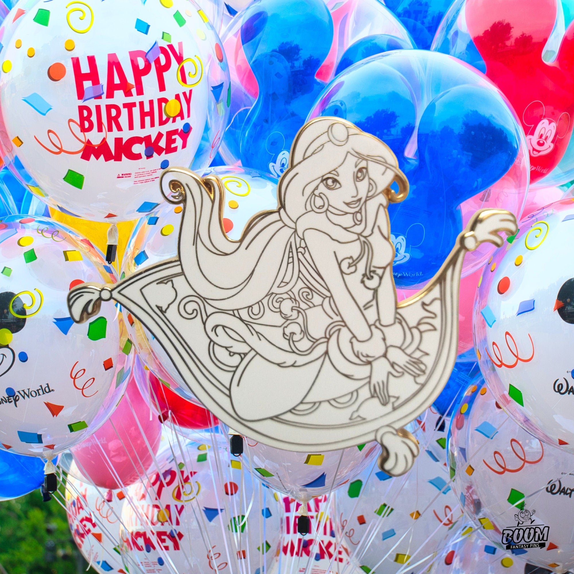 Pin's – Princesse Jasmine d'Aladdin – Disney Fantasy