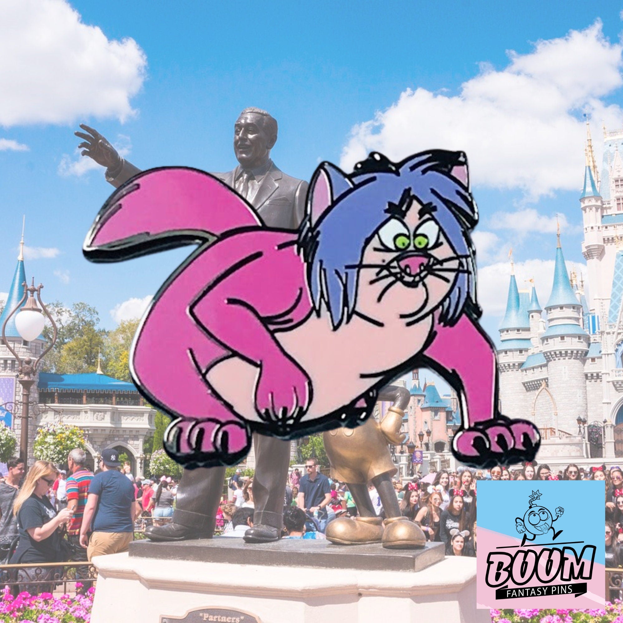 Pin's – Madame Mim en dragon du film Merlin l'Enchanteur – Disney Fantasy