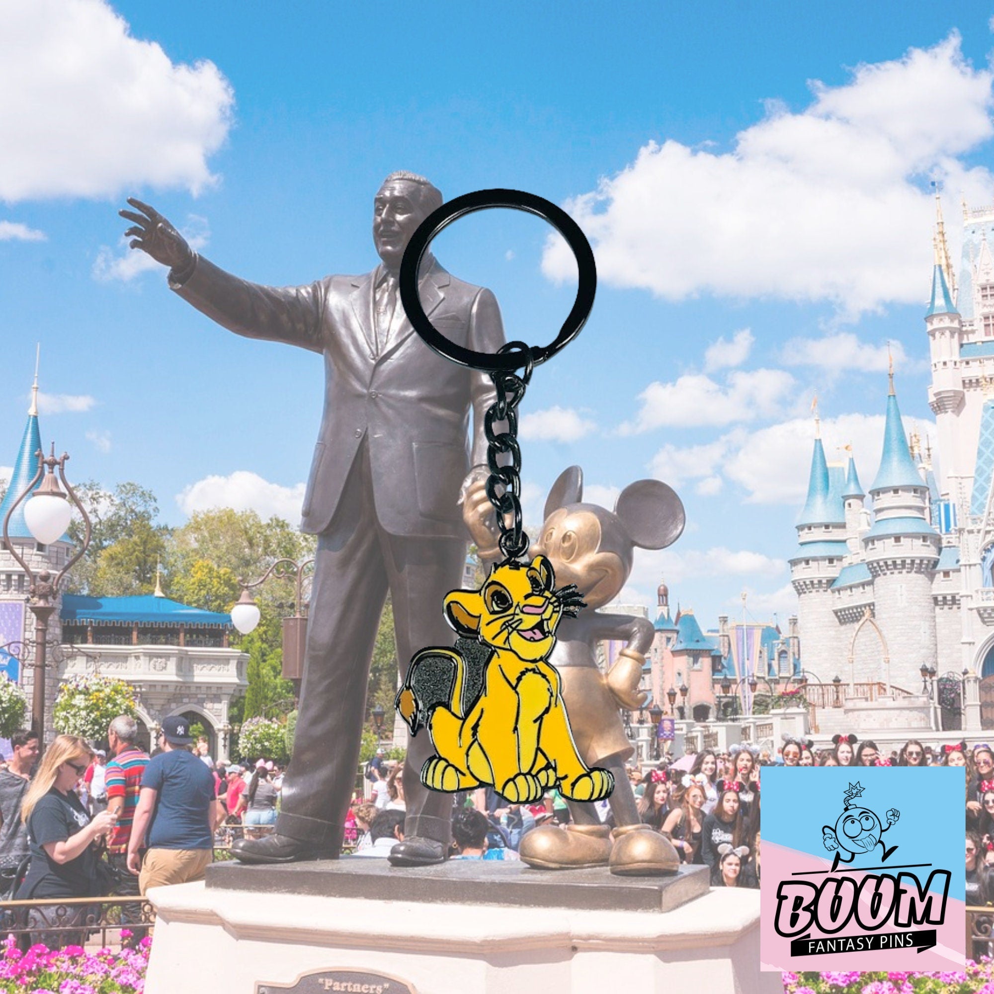 Porte-clés – Simba du Roi Lion – Disney Fantasy