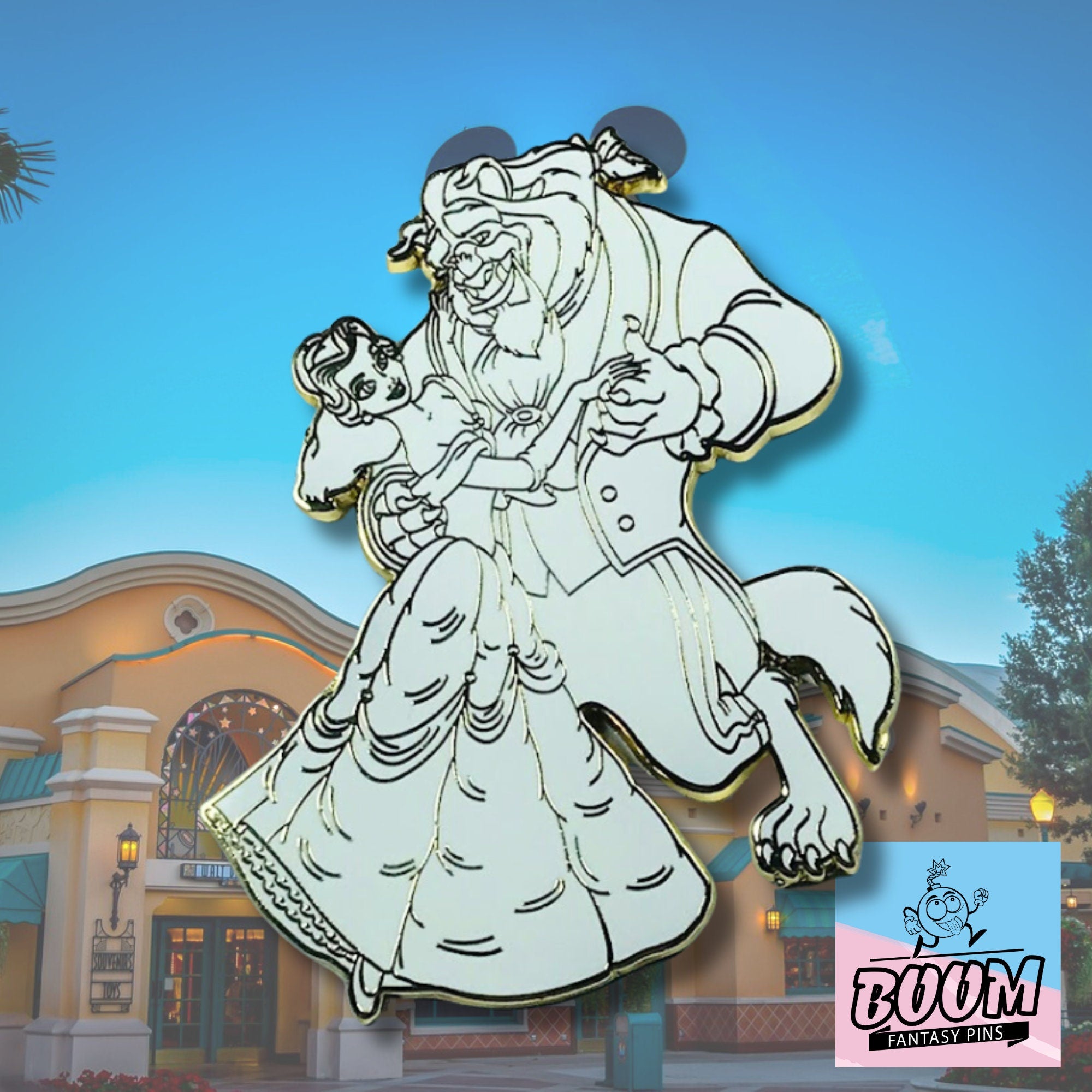 Pin – Bella de La Bella y la Bestia – Disney Fantasy