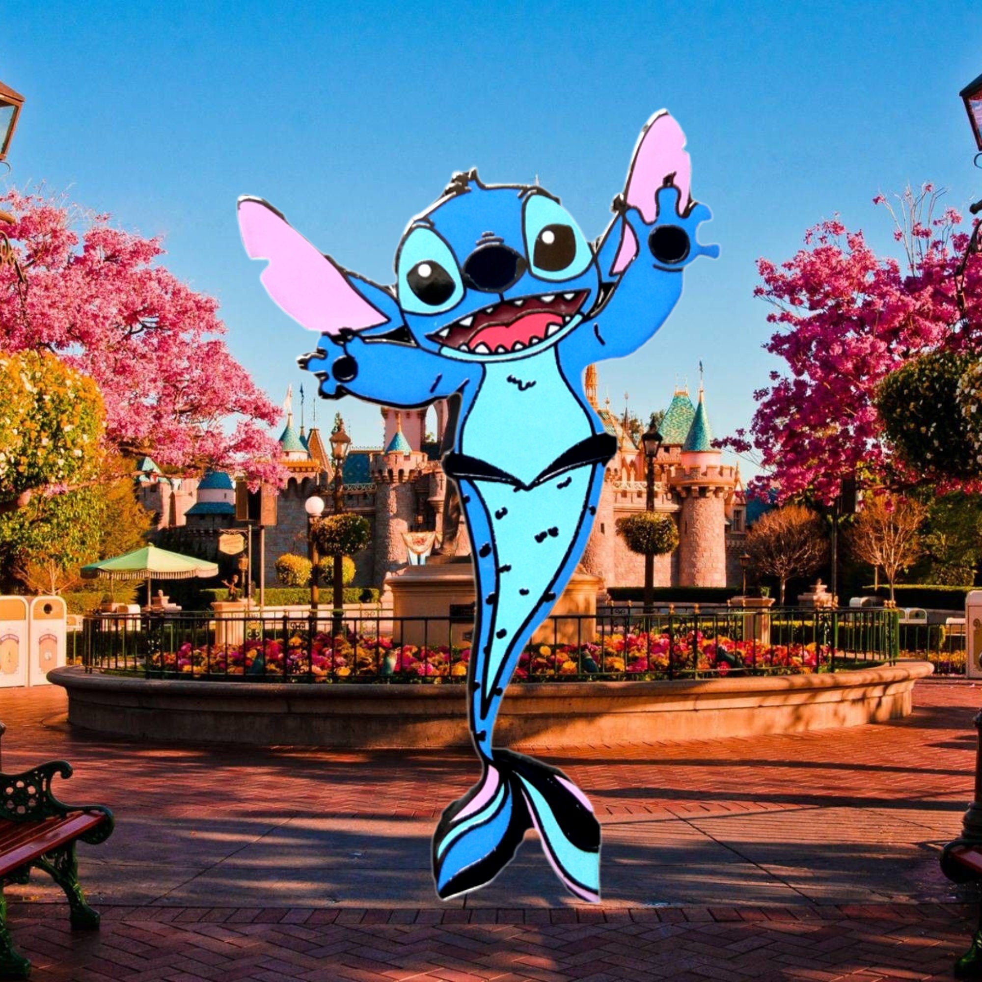 Pin – Stitch como Sirena de Lilo &amp; Stitch – Disney Fantasy