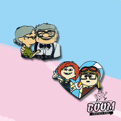 Pin – Carl Fredricksen y Ellie Fredricksen de Up – Disney Fantasy