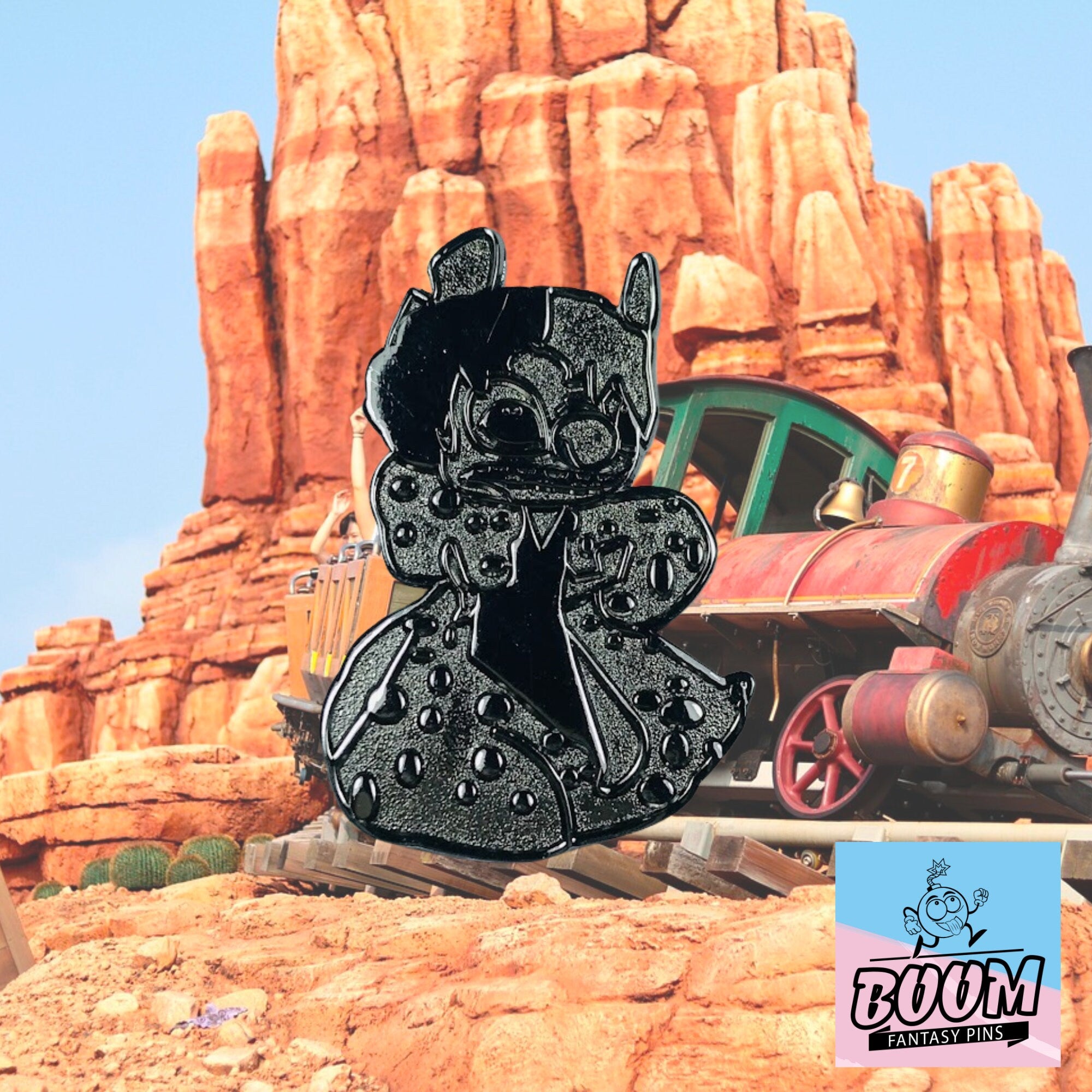 Pin's – Stitch dans le rôle de Cruella de Vil de Lilo &amp; Stitch – Disney Fantasy