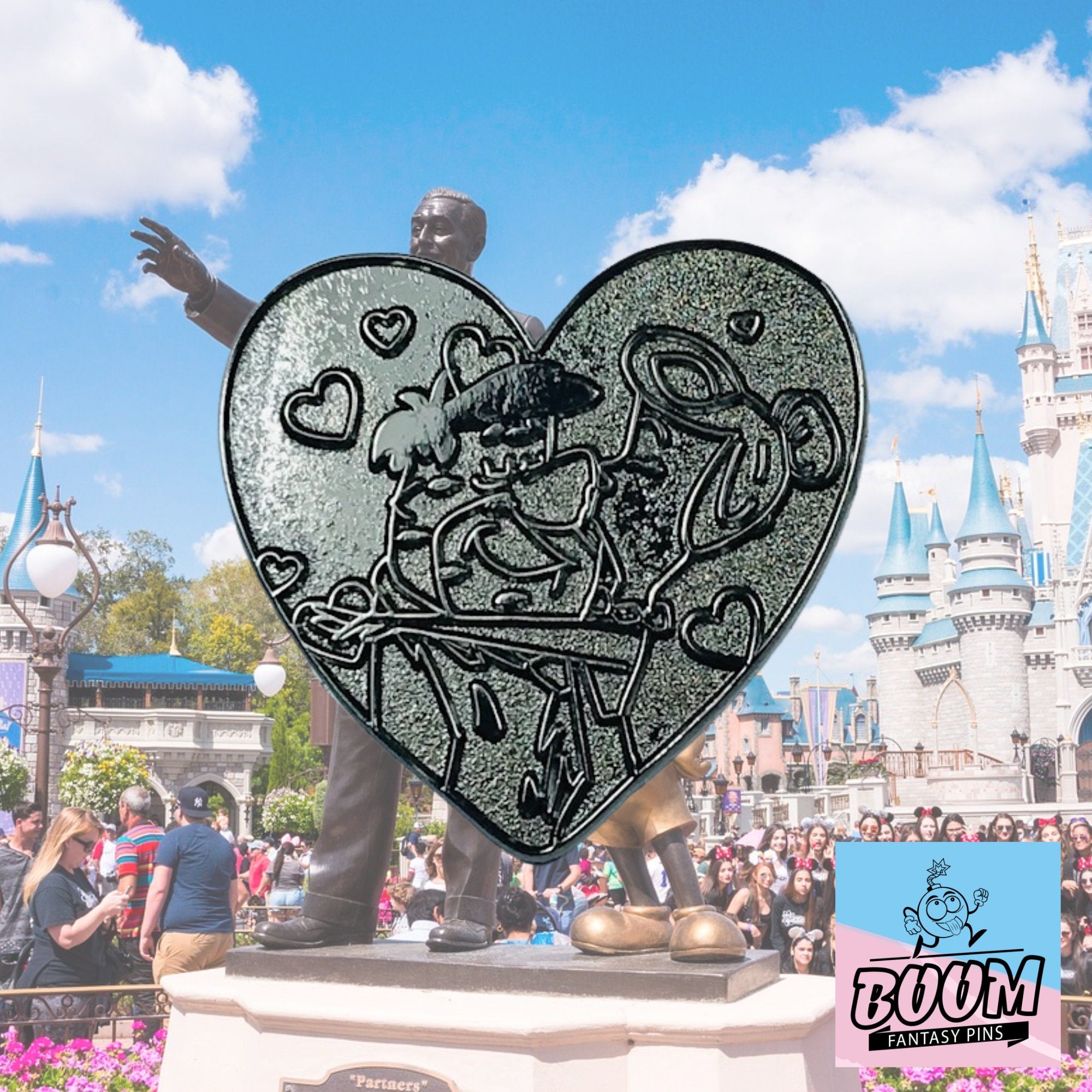 Pin – Pedro Picapiedra y Vilma Picapiedra de Los Picapiedra – Disney Fantasy