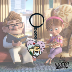 Llavero – Carl Fredricksen y Ellie Fredricksen de Up – Disney Fantasy