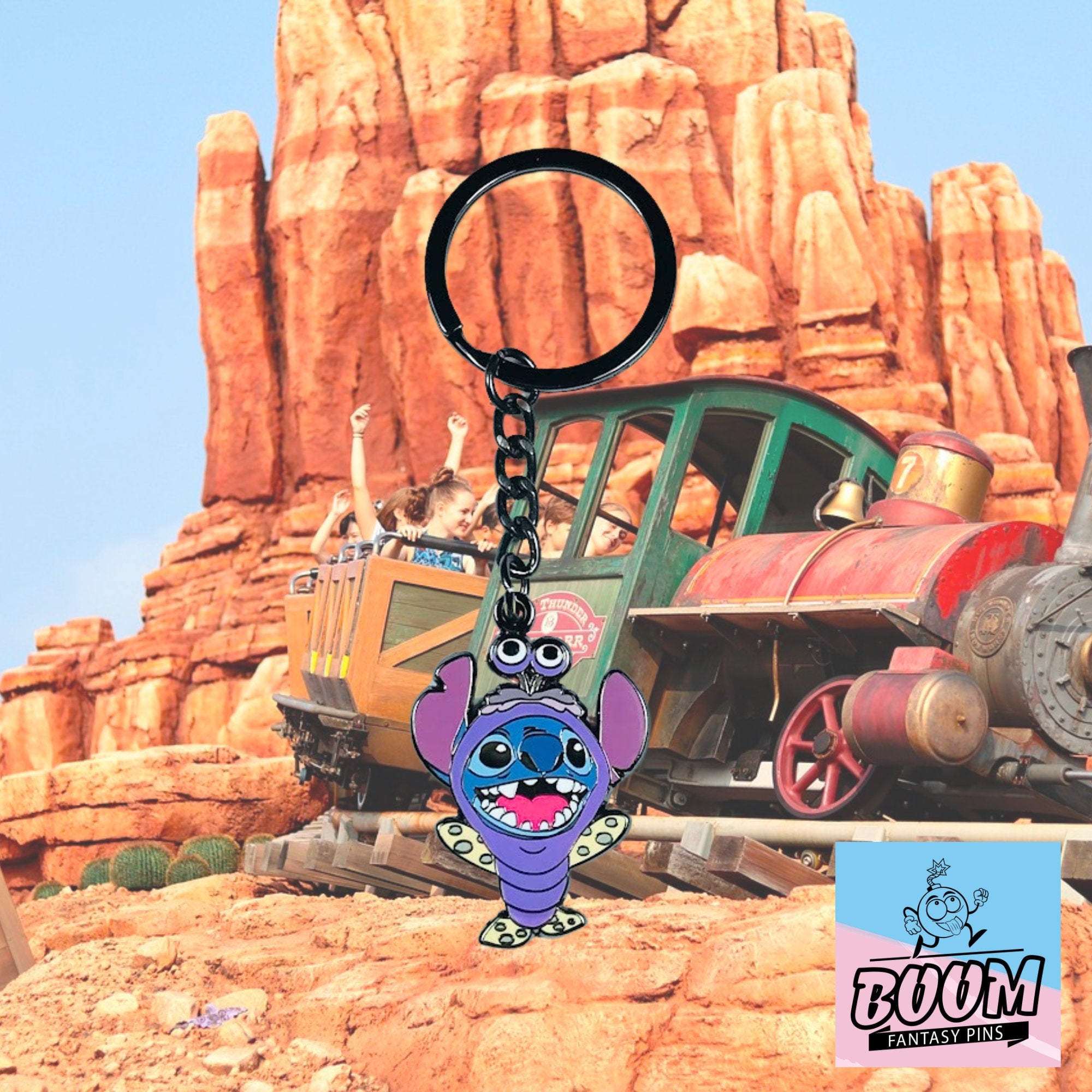 Porte-clés – Stitch Expérience 626 de Lilo &amp; Stitch – Disney Fantasy