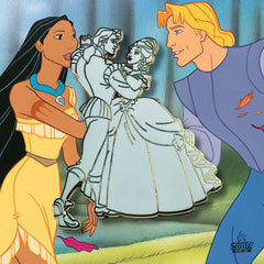 Pin's – Pocahontas et John Smith du film Pocahontas – Disney Fantasy