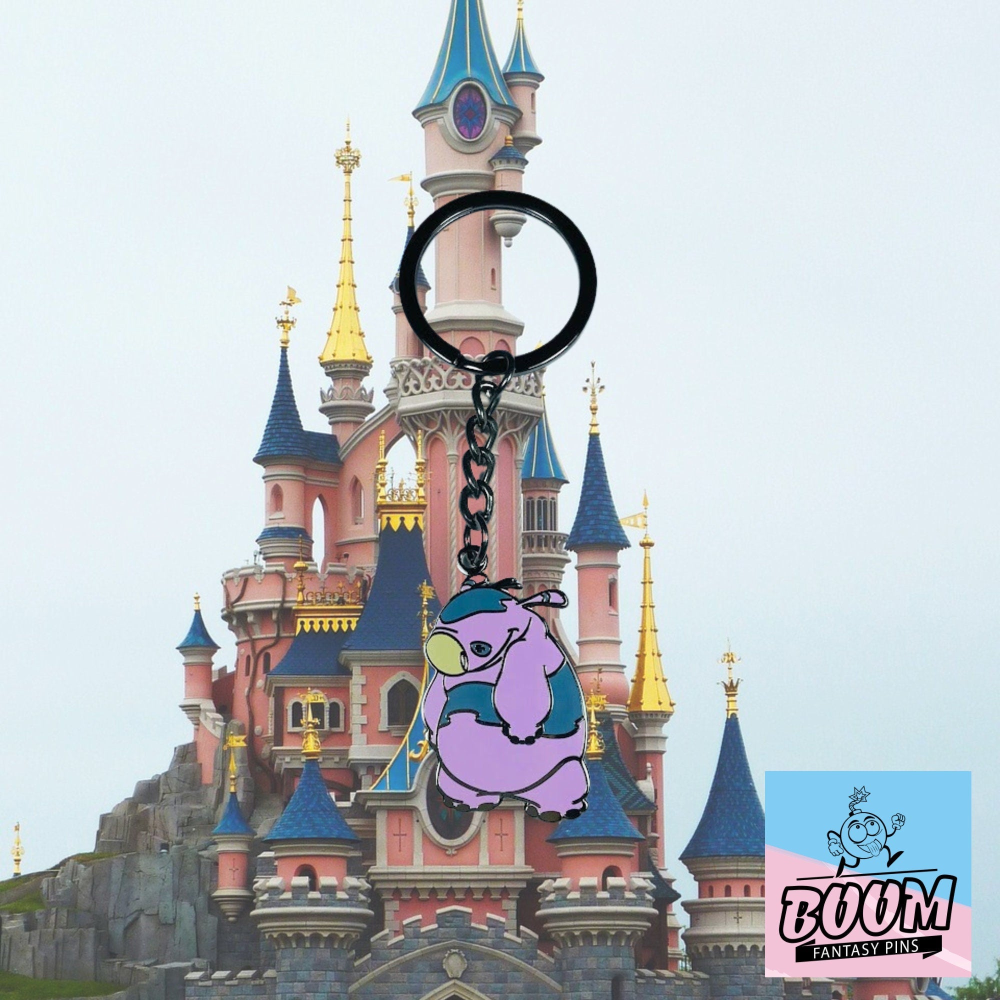 Llavero – Experimento Zawp 077 de Lilo y Stitch – Disney Fantasy