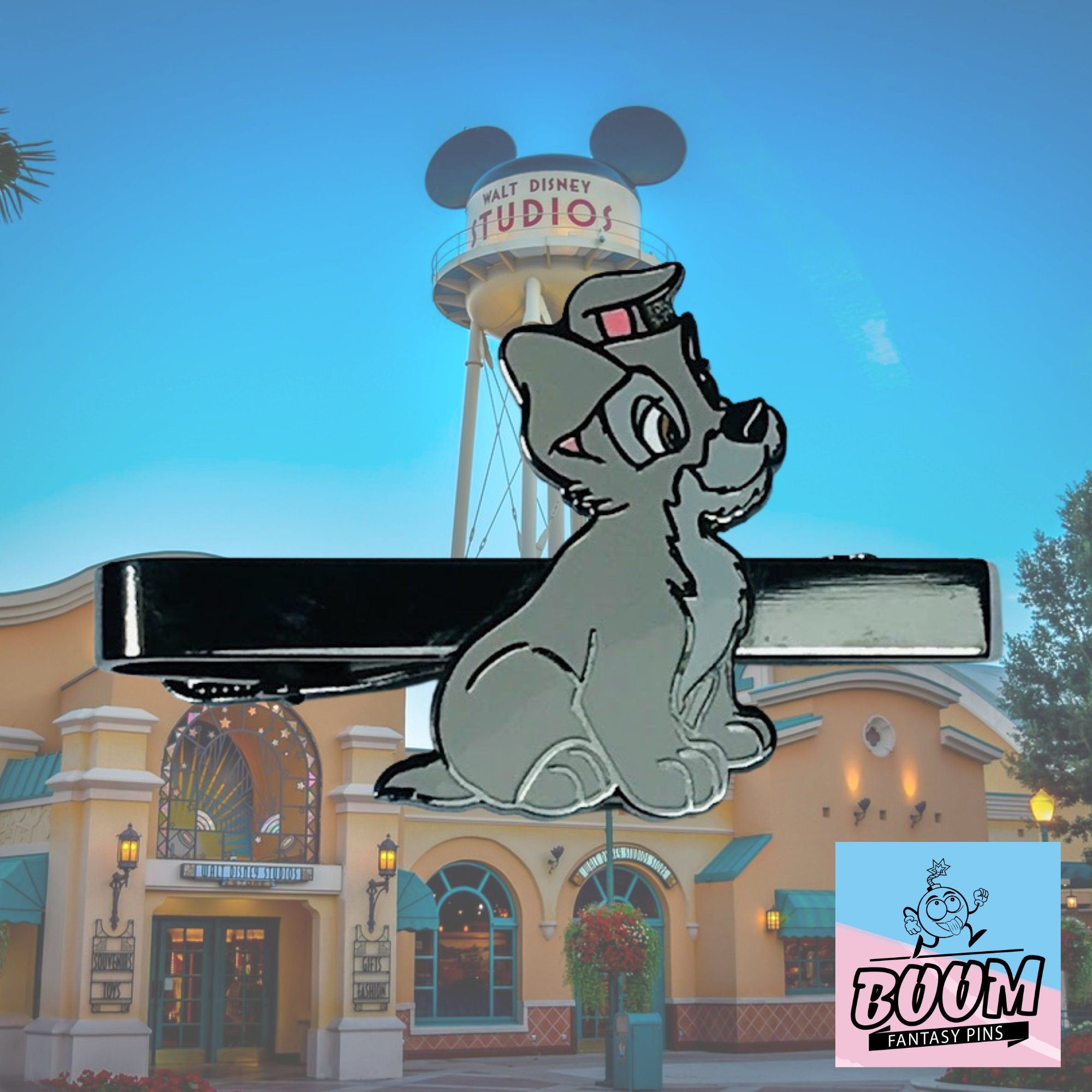 Tie Clip – Scamp from Lady and the Tramp II – Disney Fantasy
