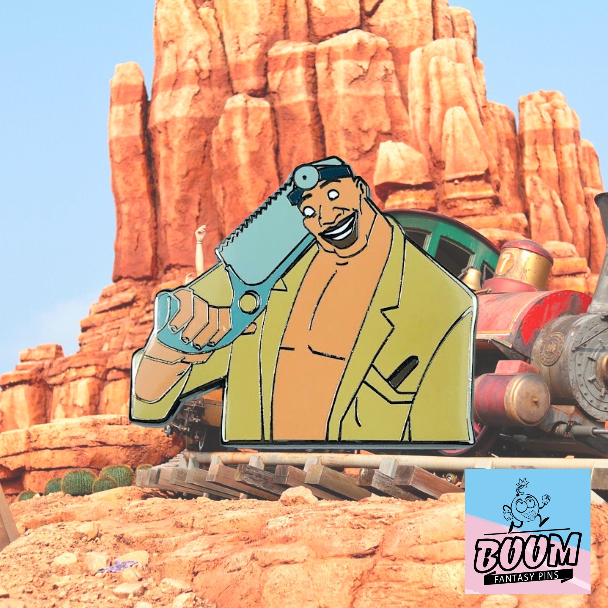 Pin del Dr. Joshua Sweet de Atlantis: El Imperio Perdido – Disney Fantasy