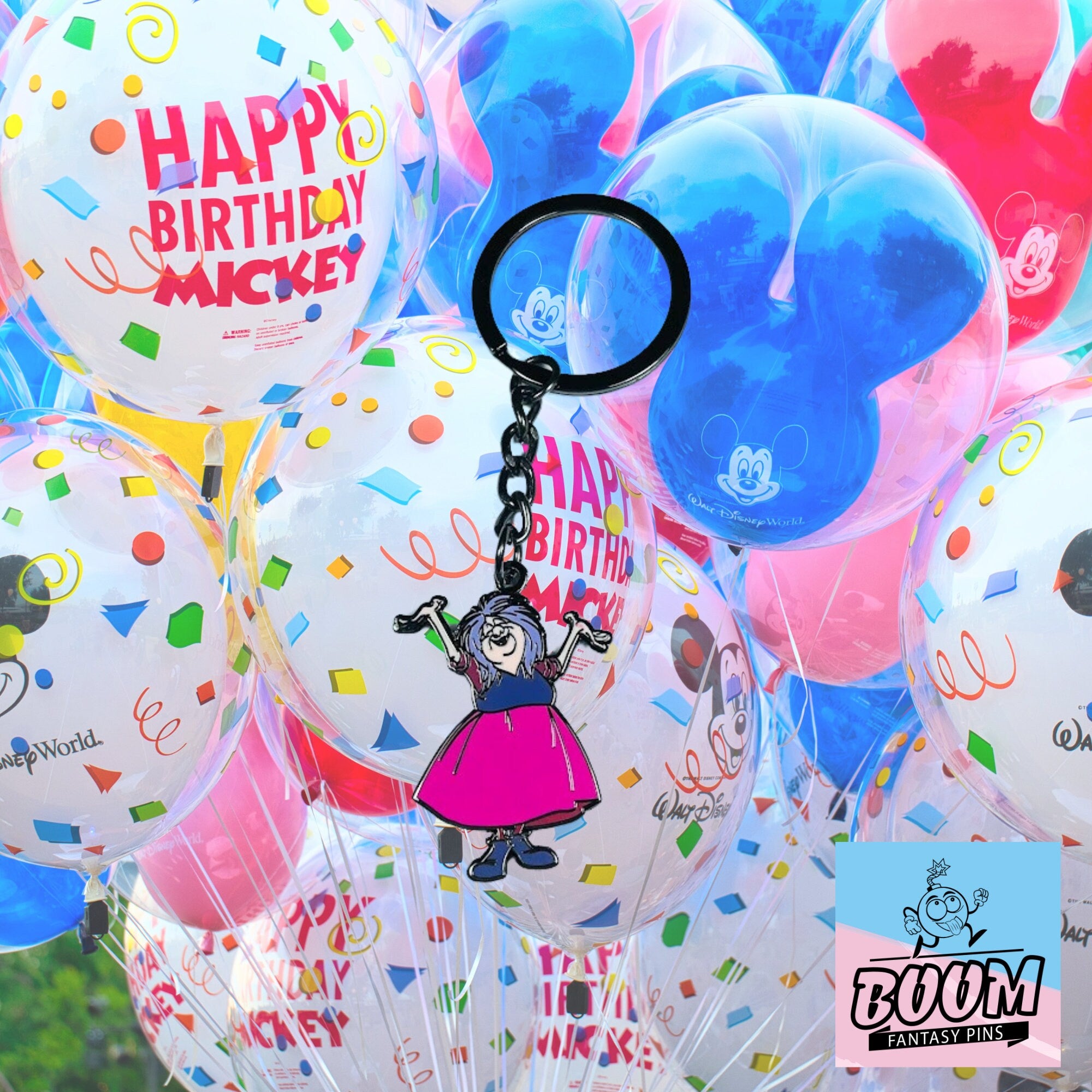 Porte-clés – Madame Mim du film Merlin l'Enchanteur – Disney Fantasy