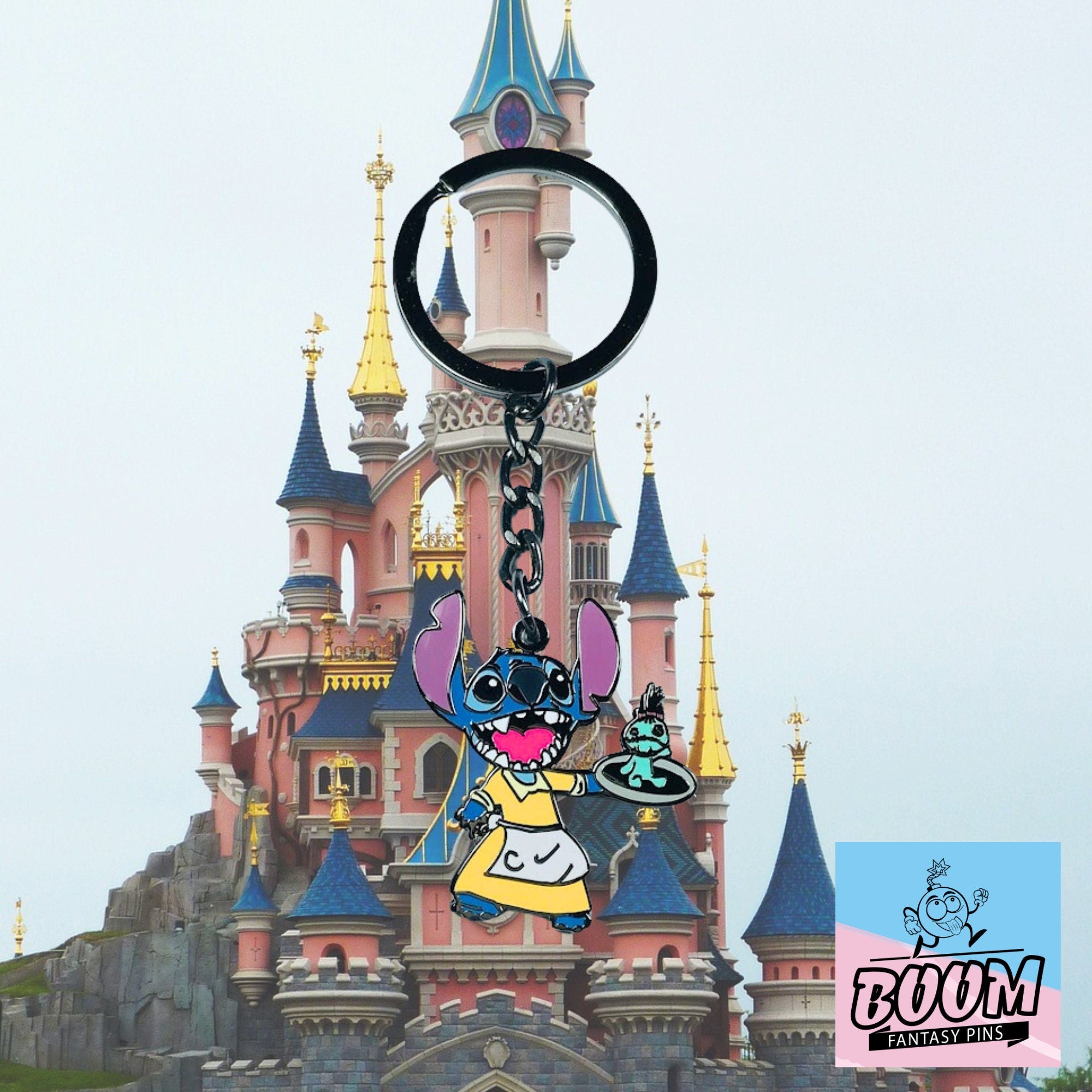 Llavero – Experimento 626 Punto con Trapos de Lilo y Stitch – Disney Fantasy