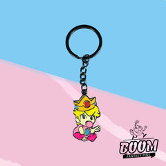 Keychain – Princess Peach from Super Mario Bros – Disney Fantasy