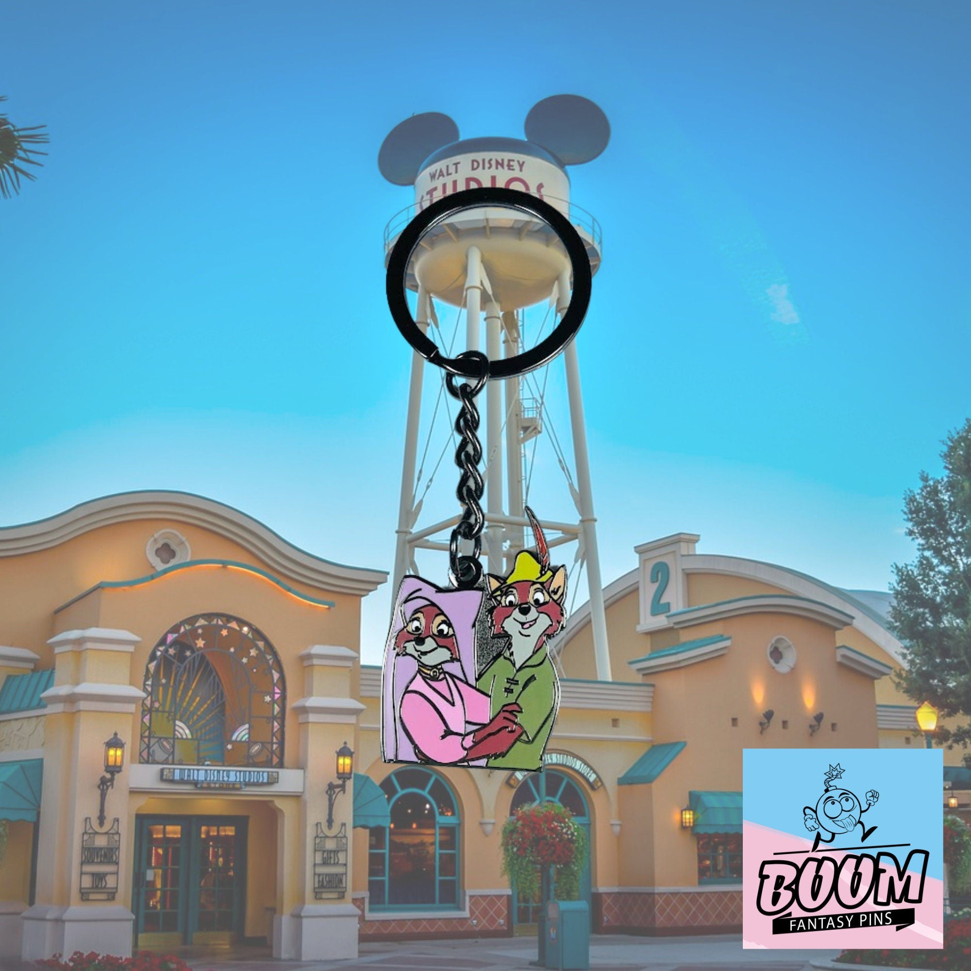 Llavero – Lady Marian y Robin Hood de Robin Hood – Disney Fantasy