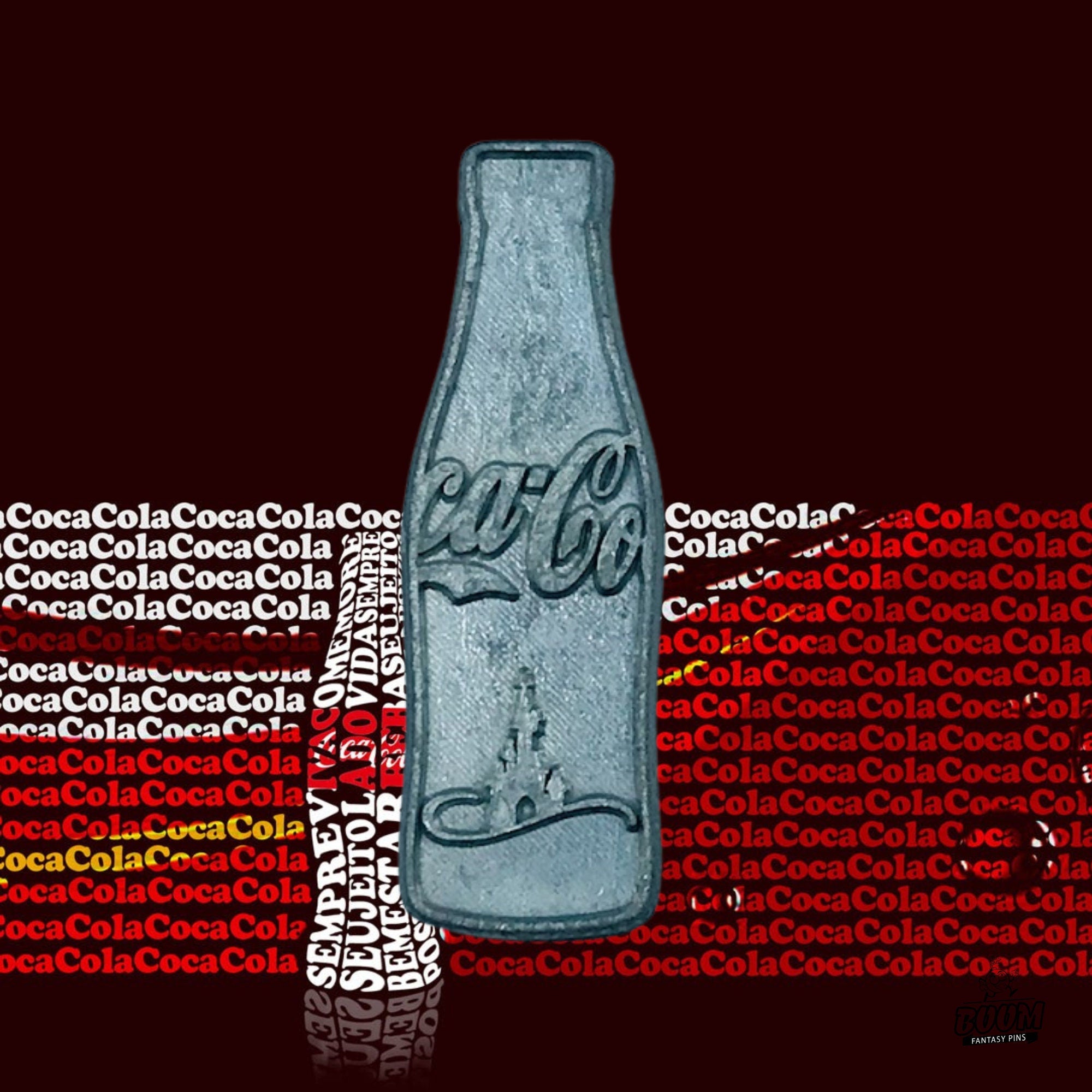 Pin – Colaboración de Walt Disney con Coca-Cola – Disney Fantasy