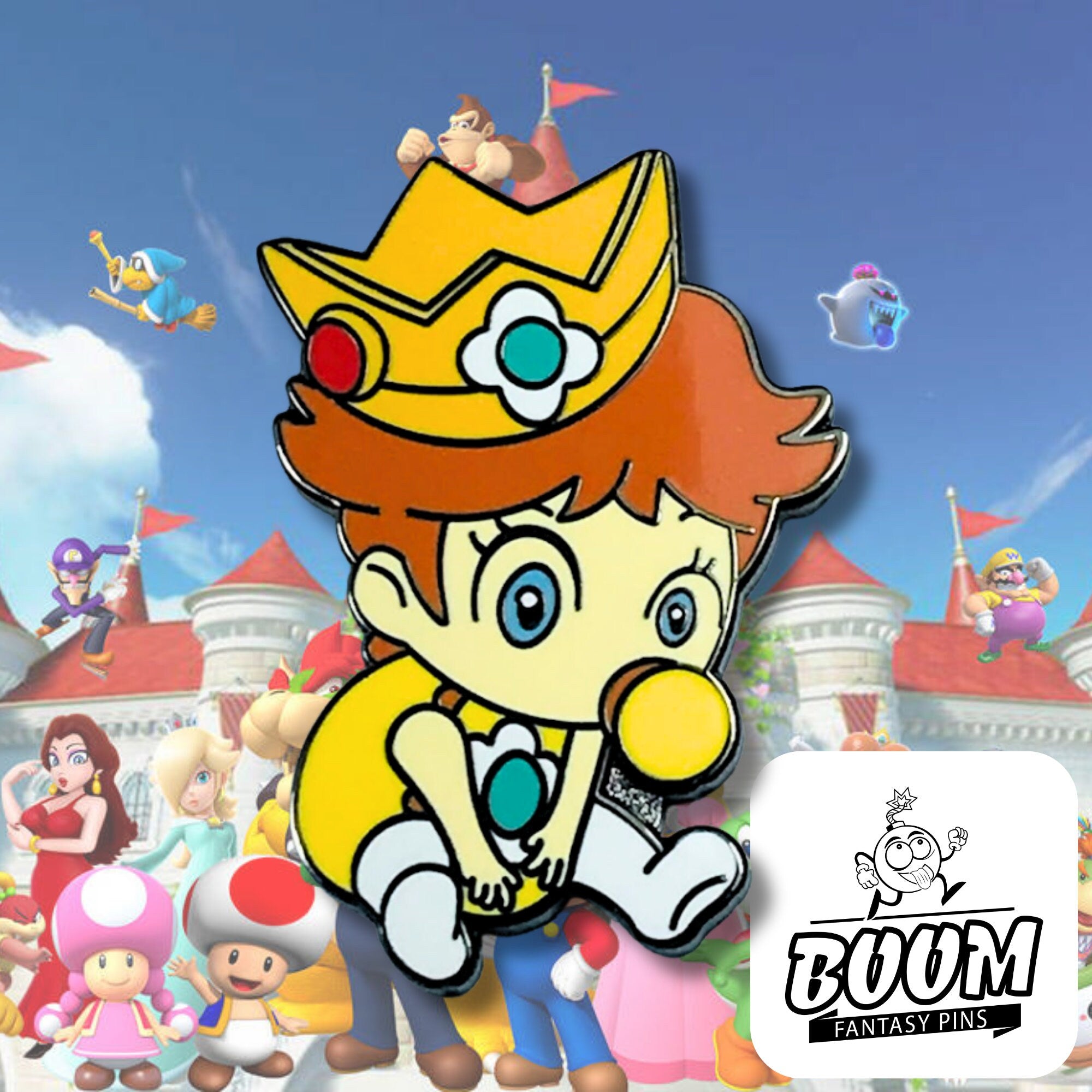 Pin's – Princesse Daisy de Super Mario Bros – Disney Fantasy