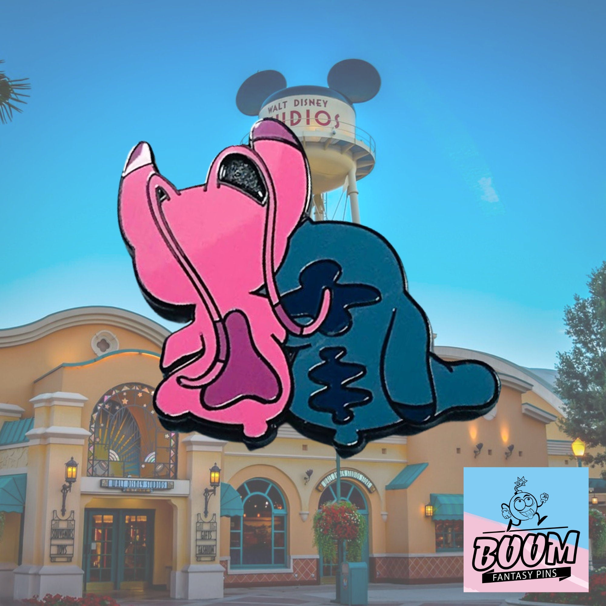 Pin – Stitch y Ángel de Lilo y Stitch – Disney Fantasy