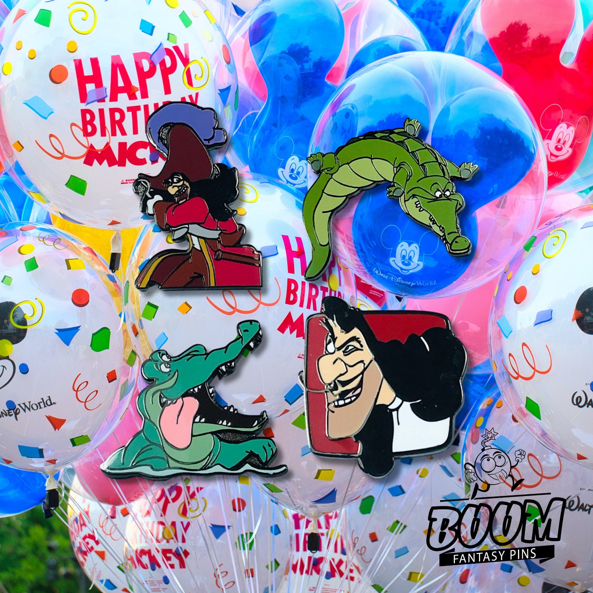 Pin's – Capitaine Crochet de Peter Pan – Disney Fantasy