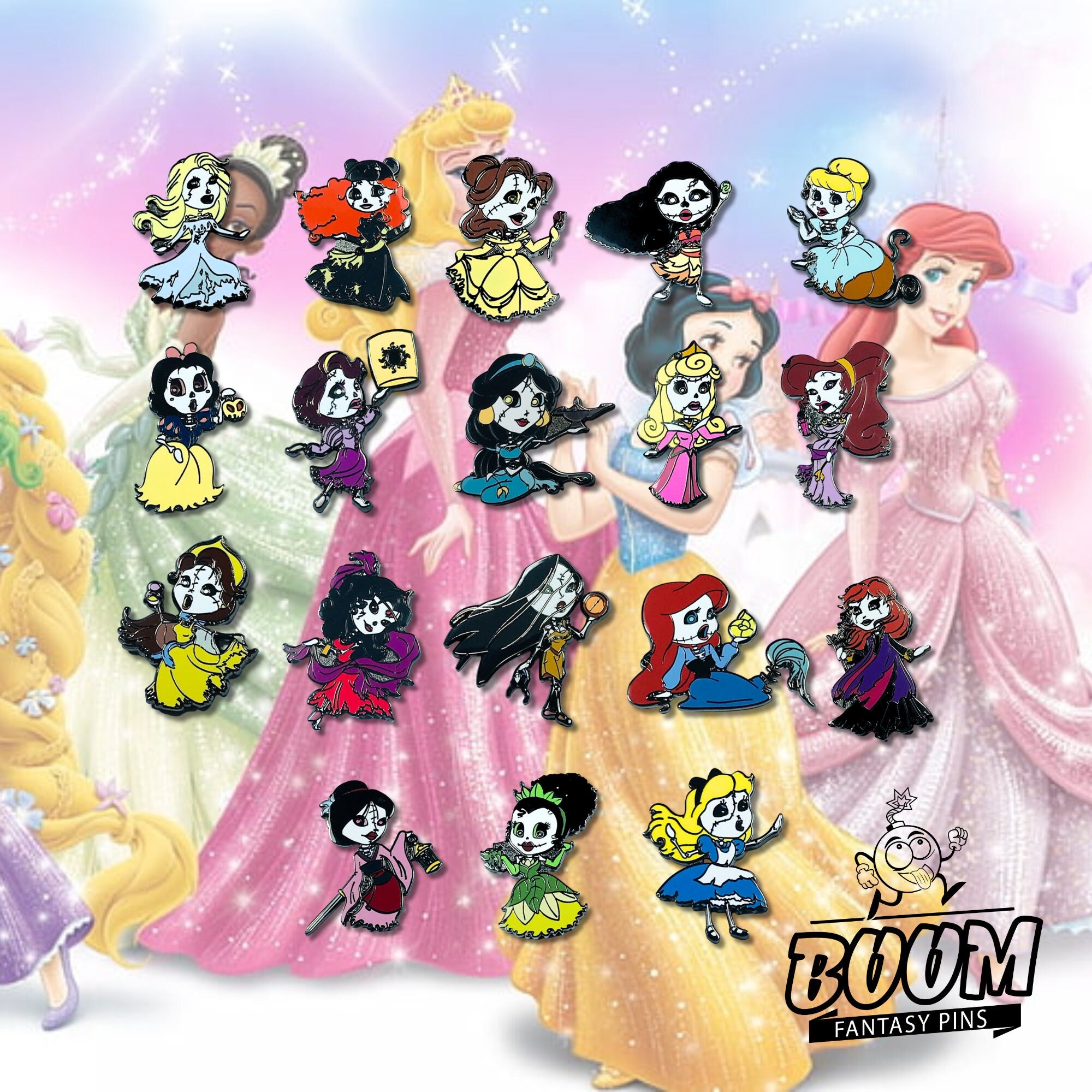 Pin – Mulan from Mulan – Disney Fantasy