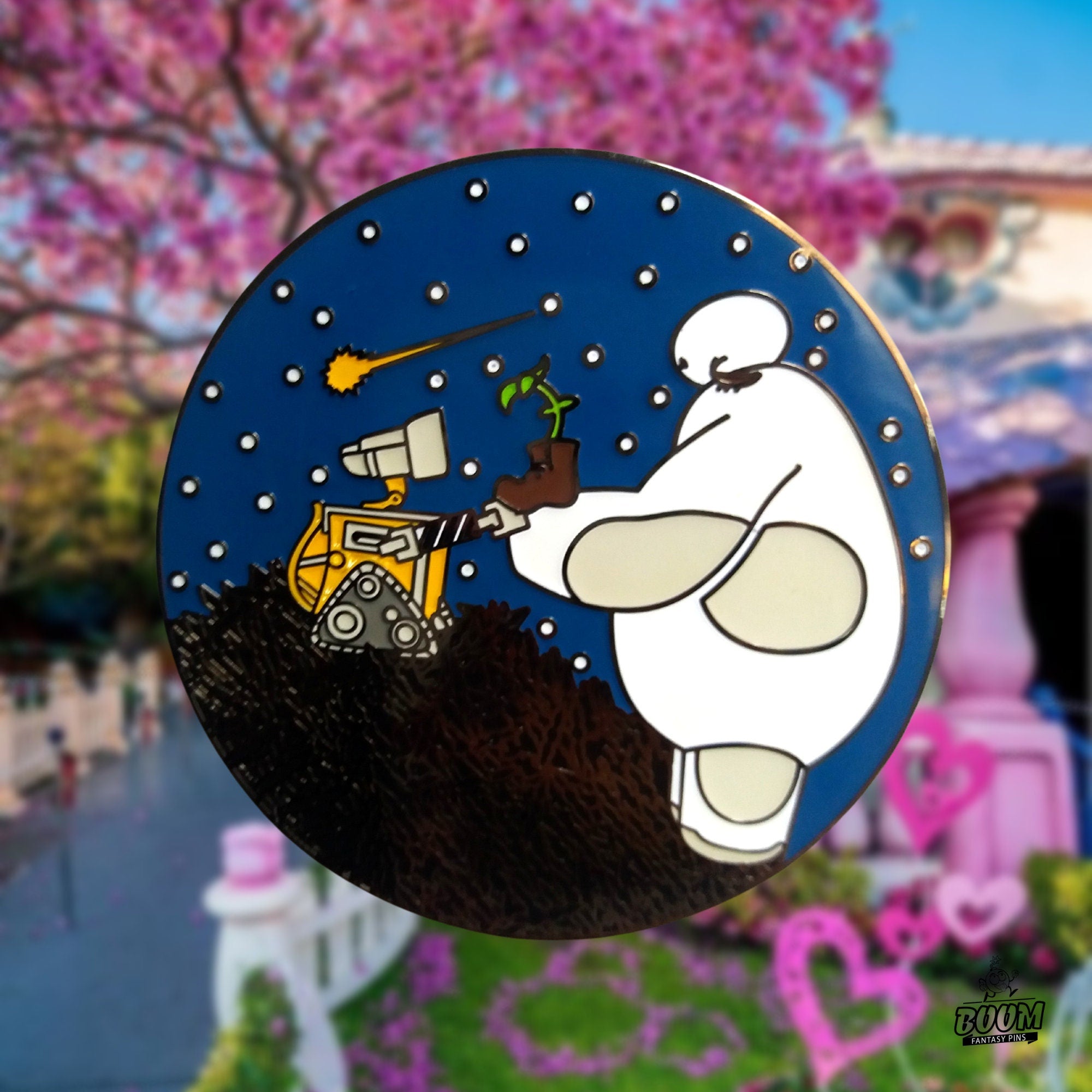 Pin's – Baymax de Big Hero 6 et Wall-E de Wall-E – Disney Fantasy