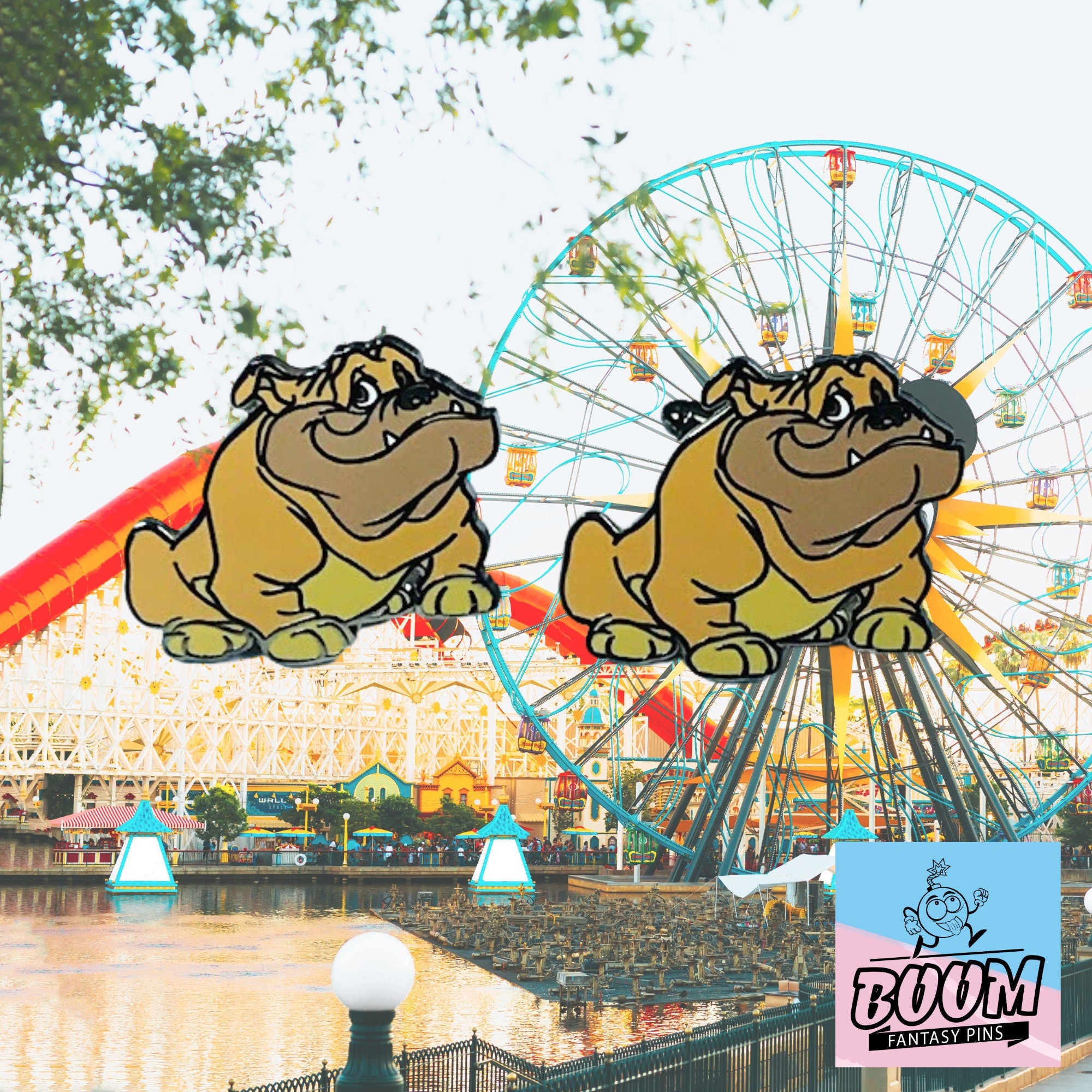 Gemelos – Butch el Bulldog de Tom y Jerry – Disney Fantasy