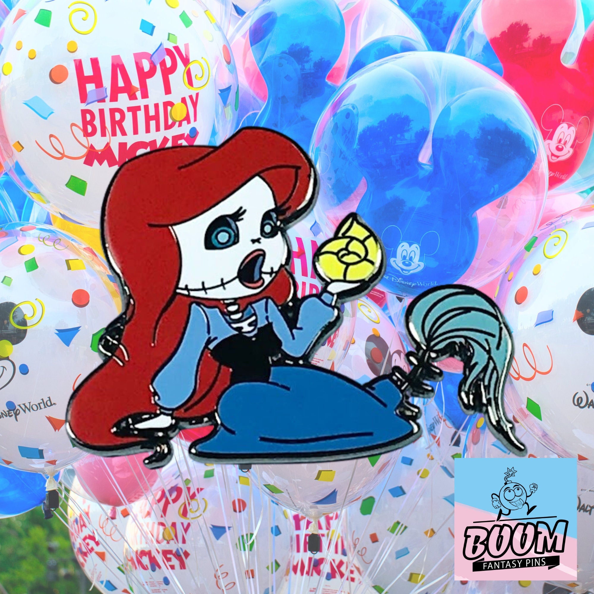 Pin – Ariel como zombi de La Sirenita – Disney Fantasy