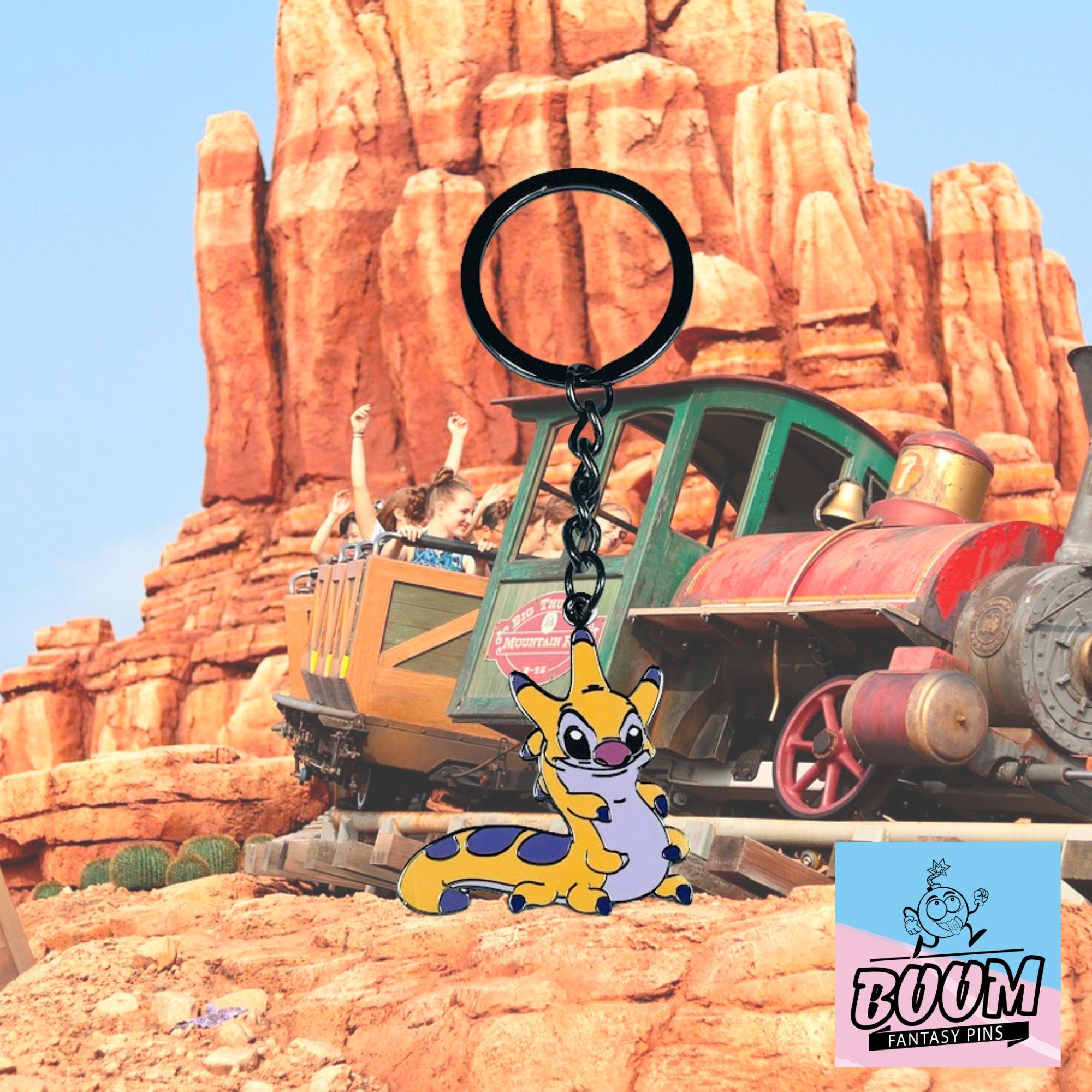 Llavero – Experimento 029 Damas de Lilo y Stitch – Disney Fantasy