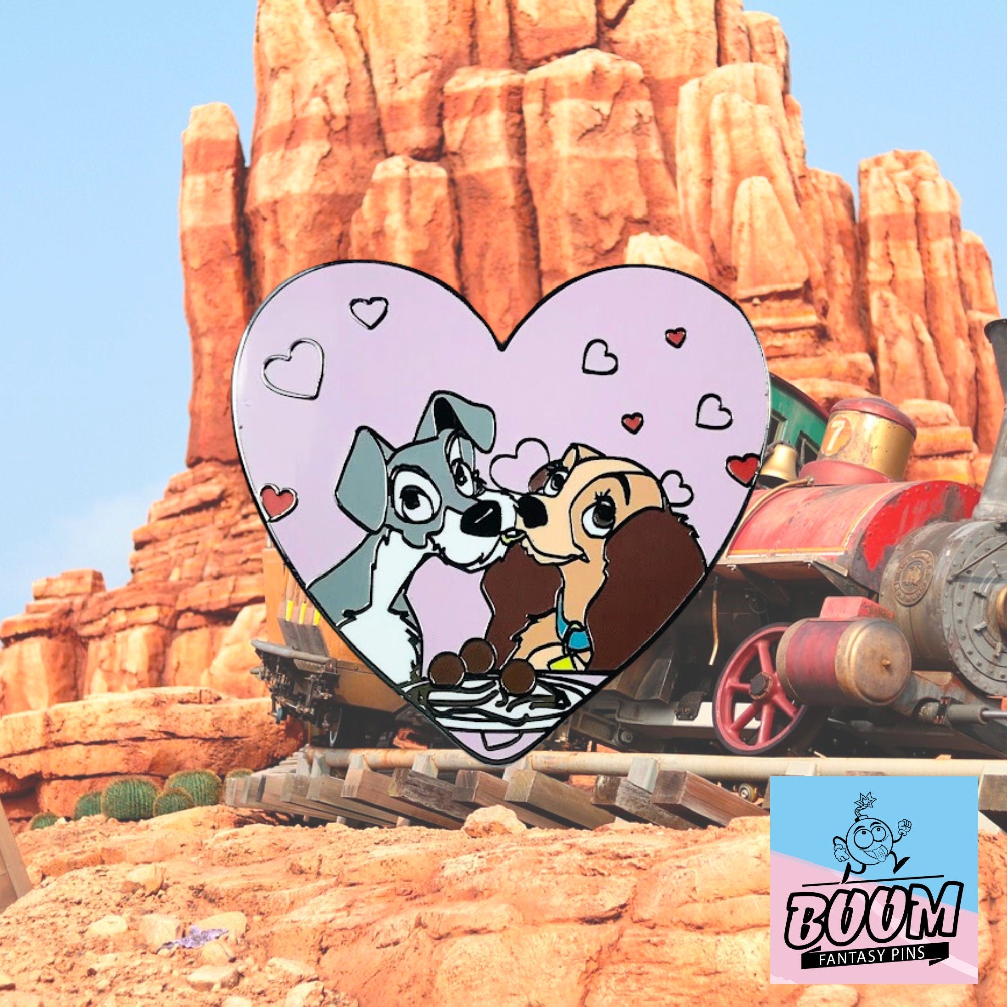 Pin's – La Belle et le Clochard du film La Belle et le Clochard – Disney Fantasy