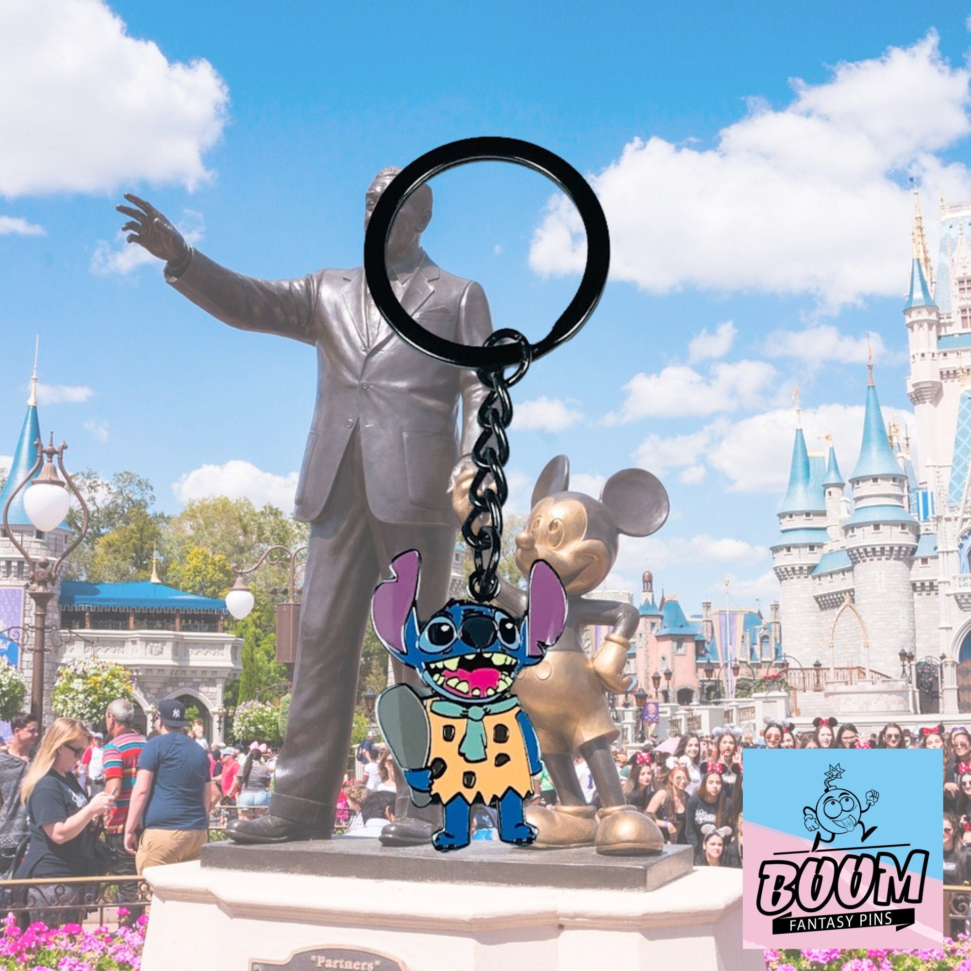 Llavero – Experimento 626 Stitch como Pedro de Lilo &amp; Stitch – Disney Fantasy