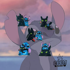 Pin – Stitch y Desdentao de Lilo y Stitch – Disney Fantasy