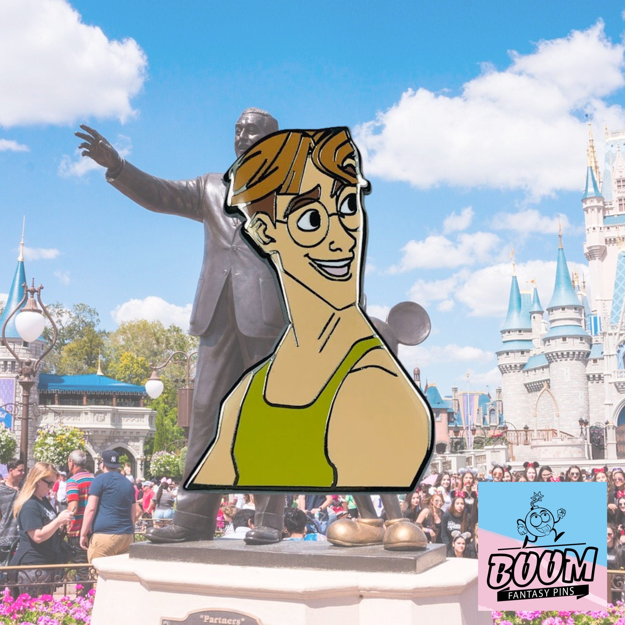 Pin – Milo James Thatch from Atlantis The Lost Empire – Disney Fantasy