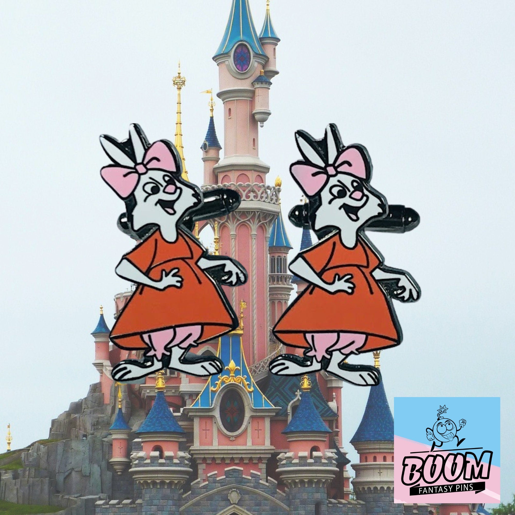 Cufflinks – Sis Bunny from Robin Hood – Disney Fantasy