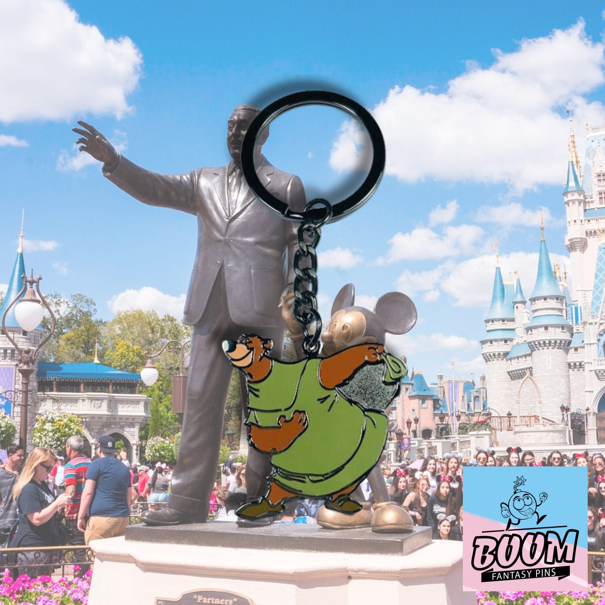 Porte-clés – Petit Jean de Robin des Bois – Disney Fantasy