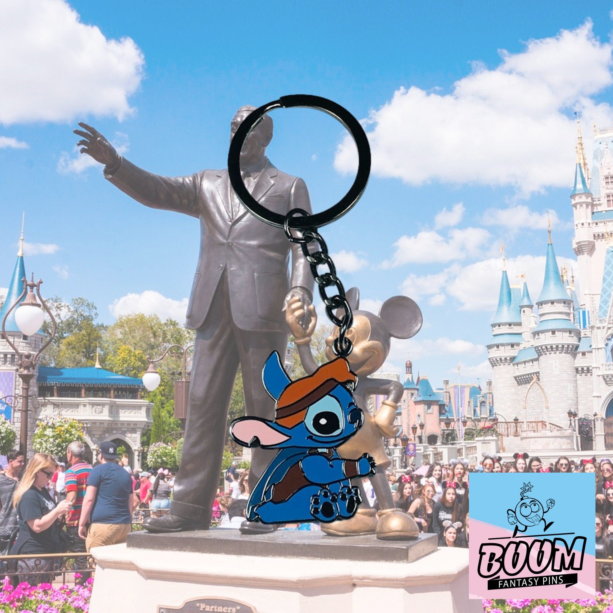 Llavero – Stitch como Experimento 626 de Lilo &amp; Stitch – Disney Fantasy