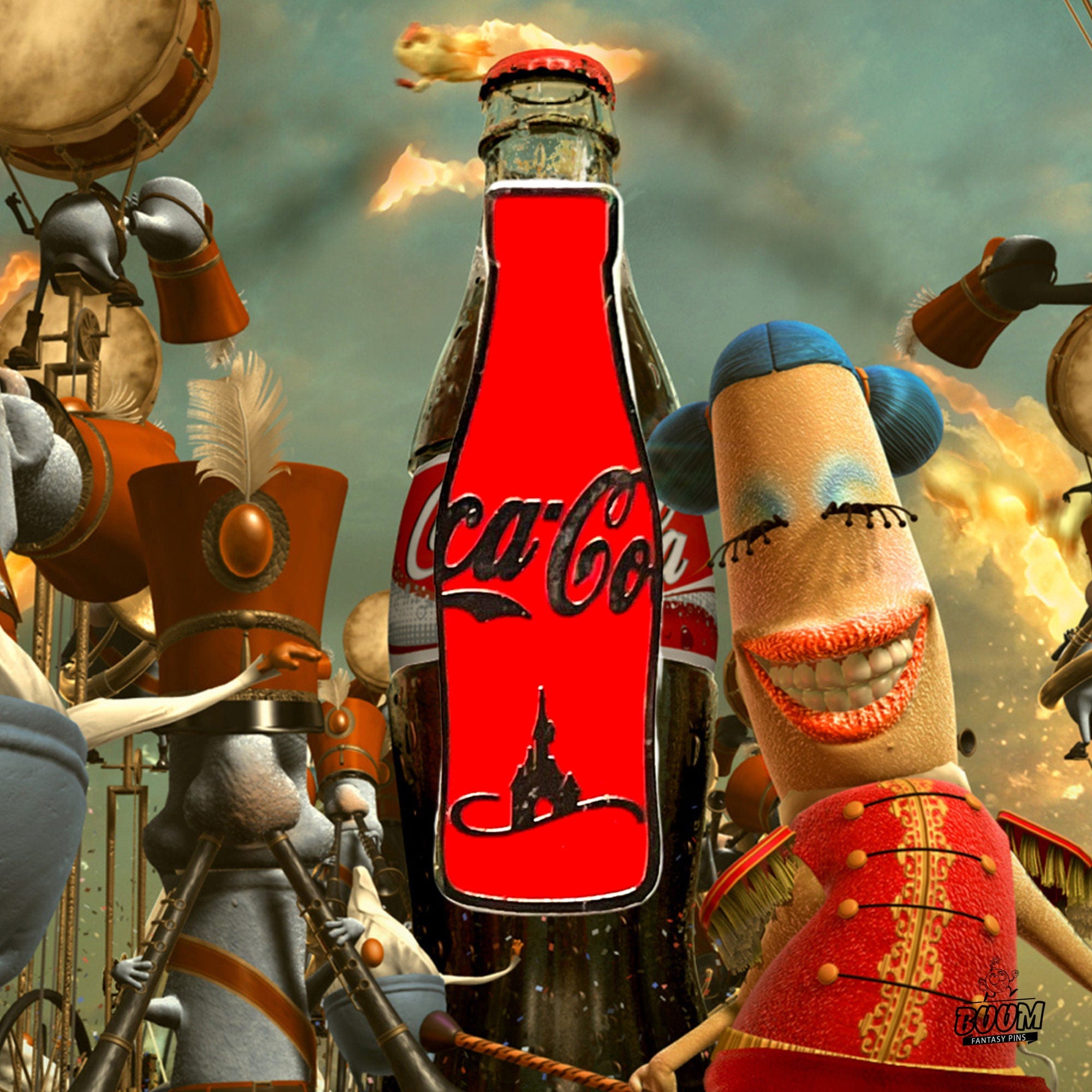 Pin – Botella clásica de Coca Cola de Coca Cola – Coca Cola Fantasy