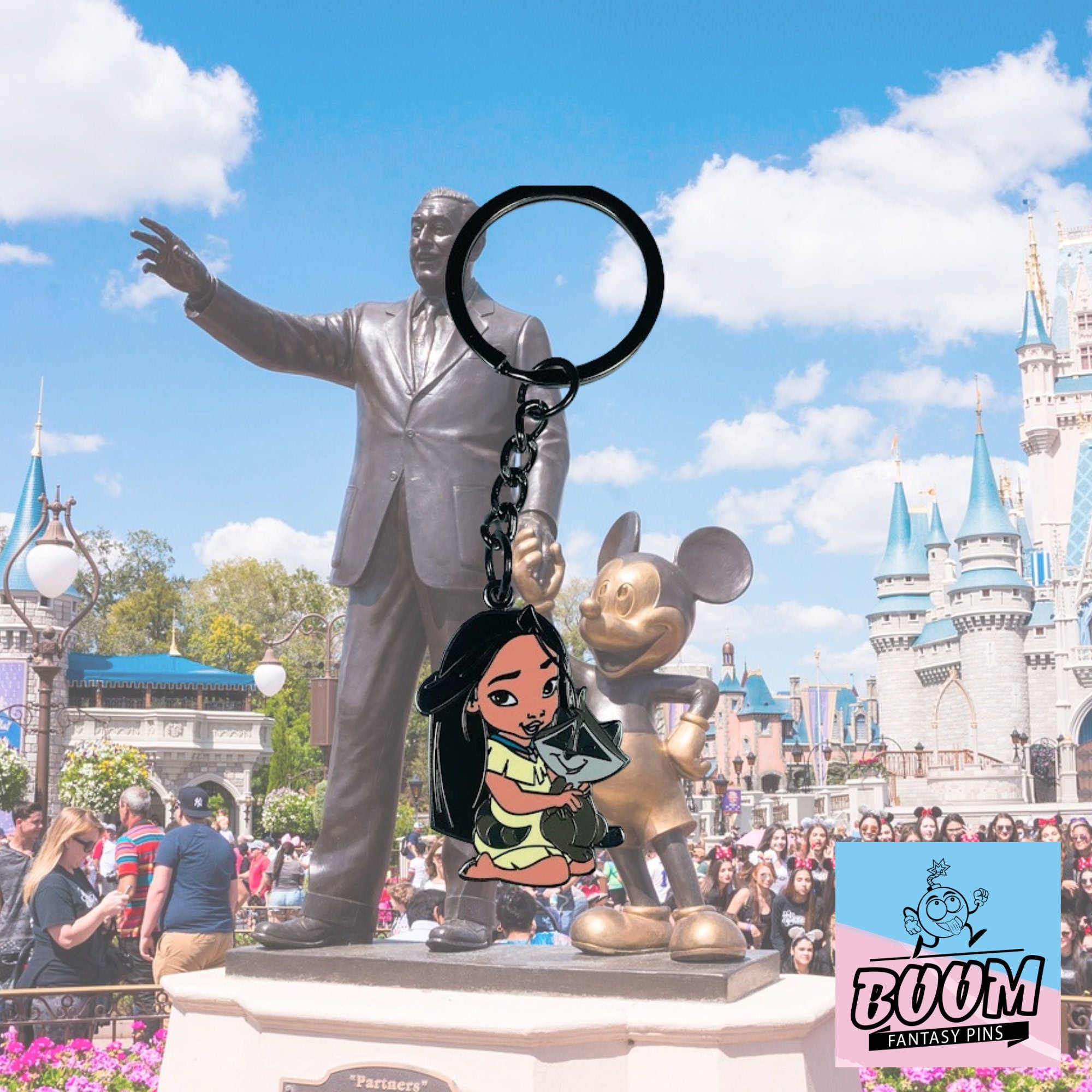 Porte-clés – Meeko de Pocahontas – Disney Fantasy