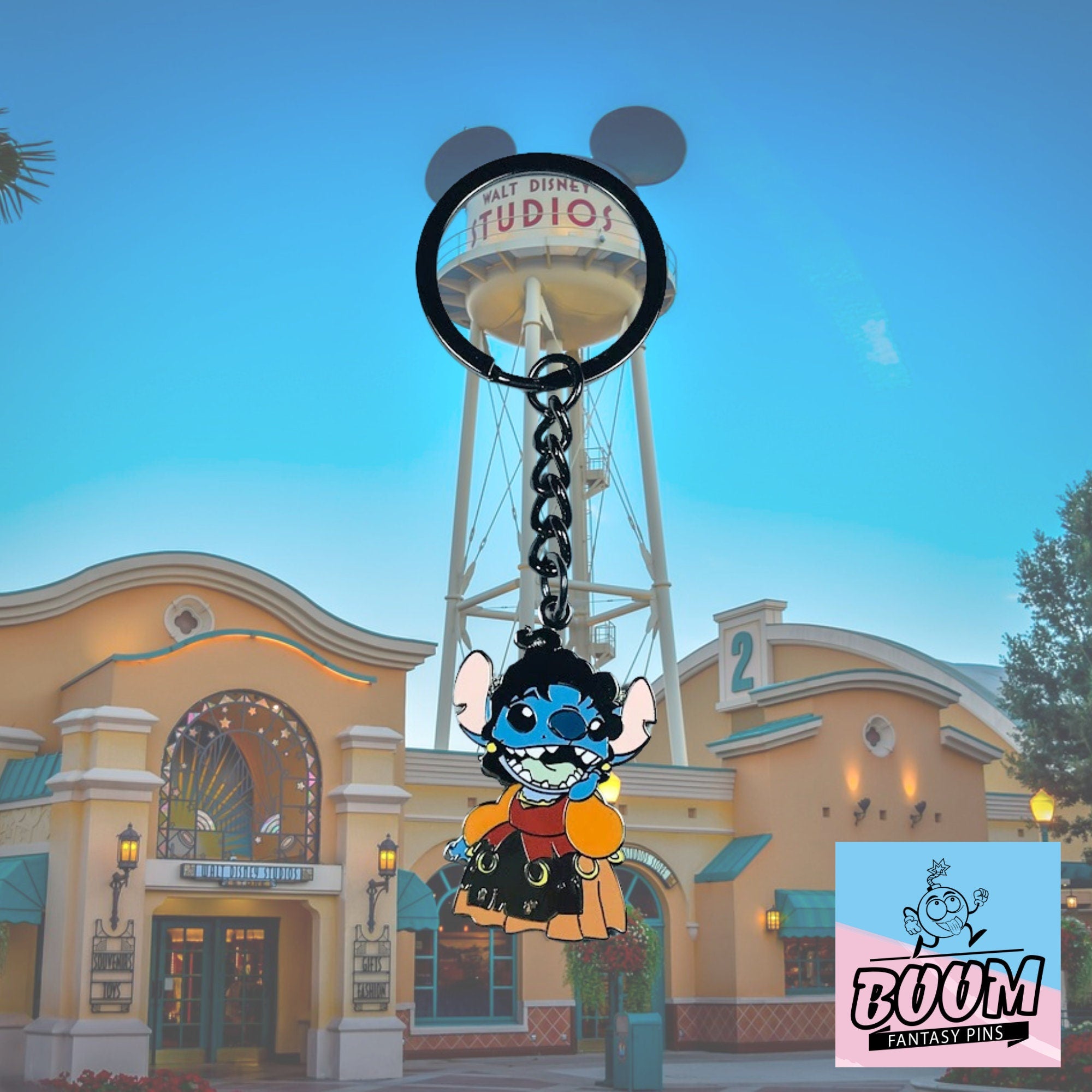 Porte-clés – Stitch Expérience 626 de Lilo &amp; Stitch – Disney Fantasy